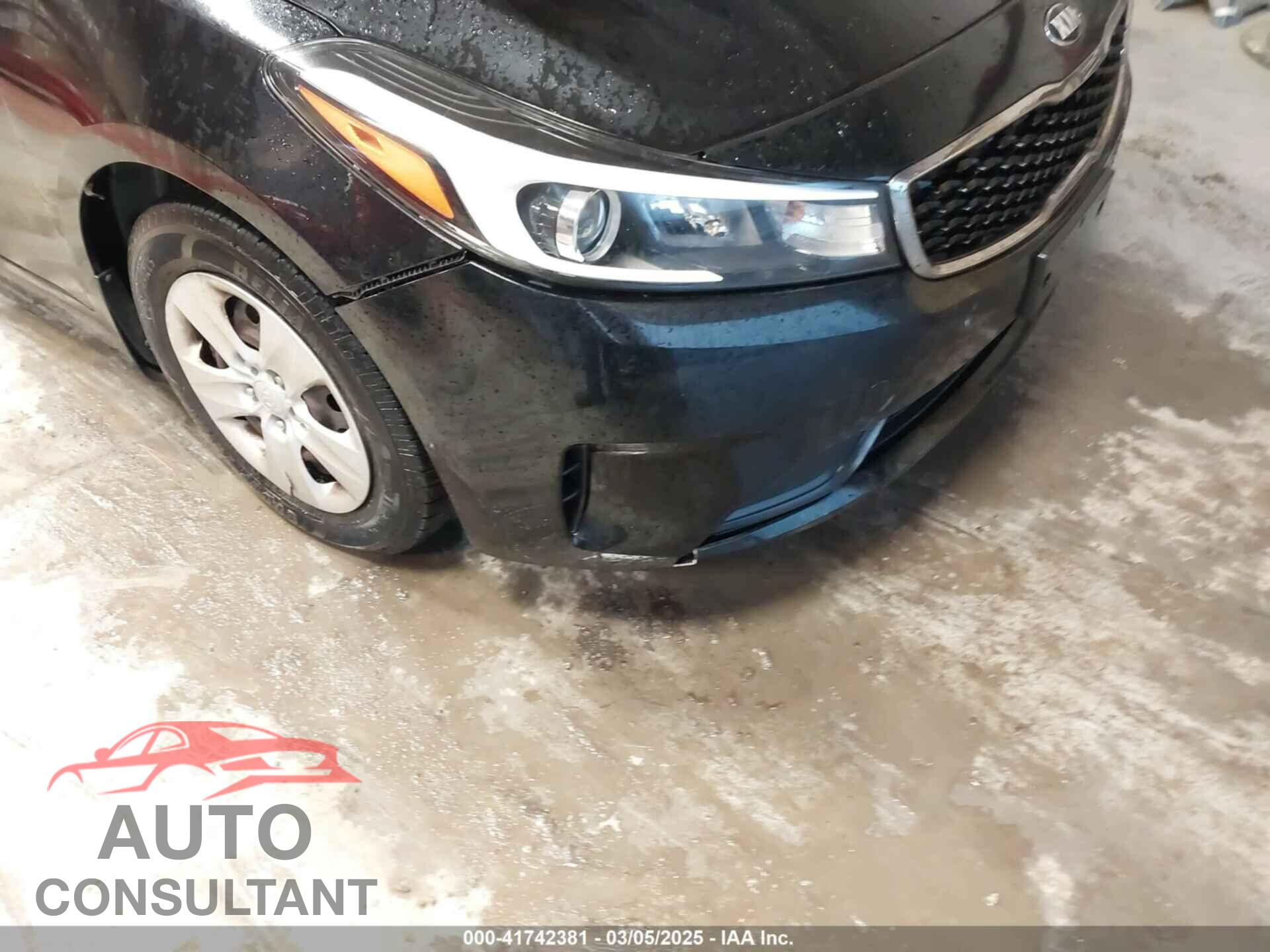 KIA FORTE 2017 - 3KPFL4A74HE012885