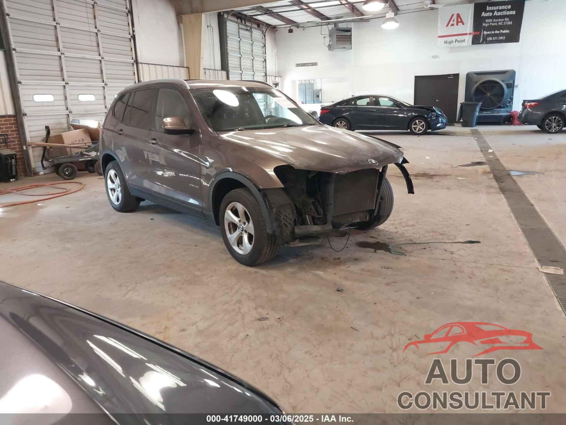 BMW X3 2011 - 5UXWX5C52BL700354
