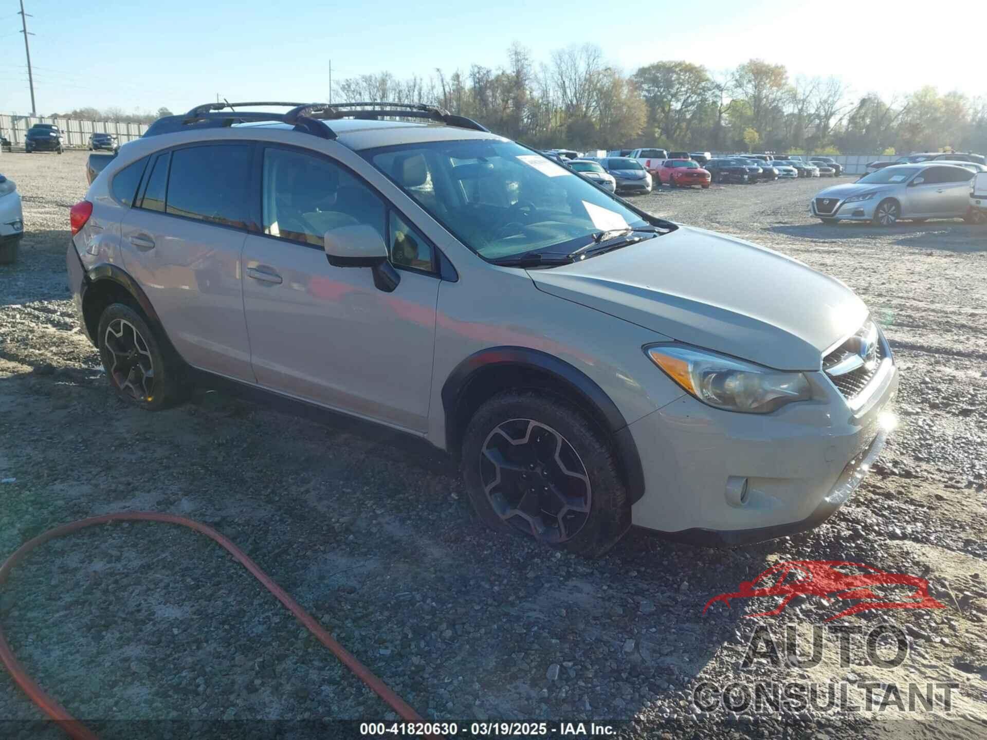 SUBARU XV CROSSTREK 2014 - JF2GPACC1E8305121