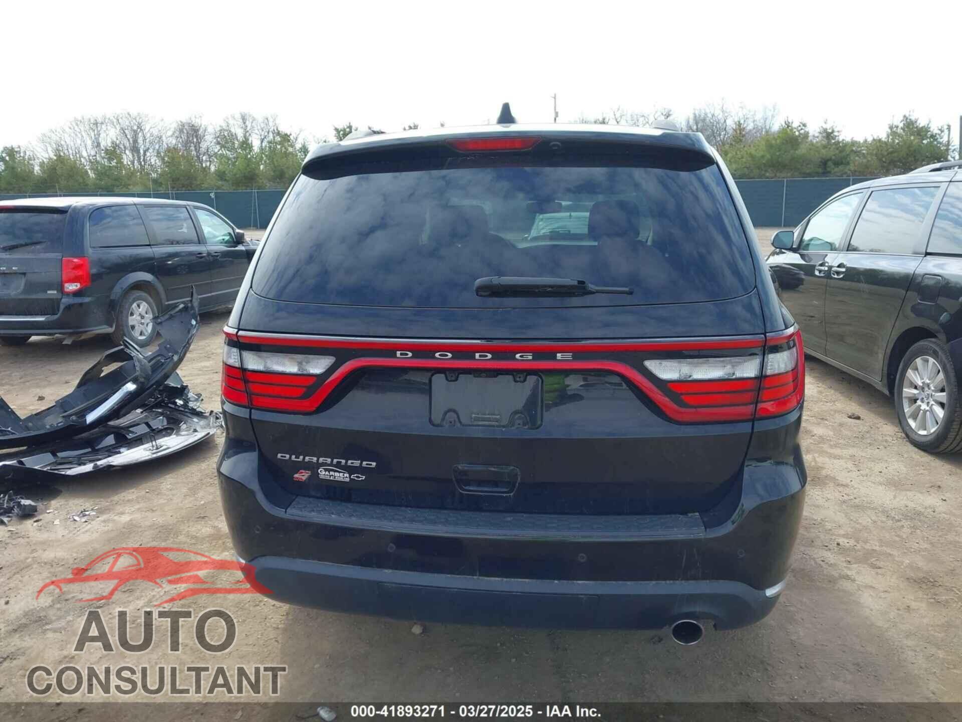 DODGE DURANGO 2018 - 1C4RDJAG4JC434807