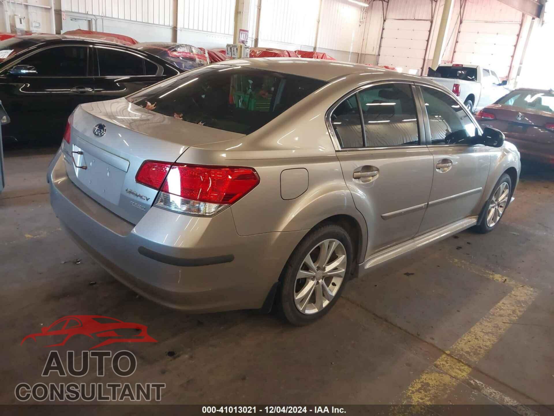 SUBARU LEGACY 2014 - 4S3BMBA66E3010761