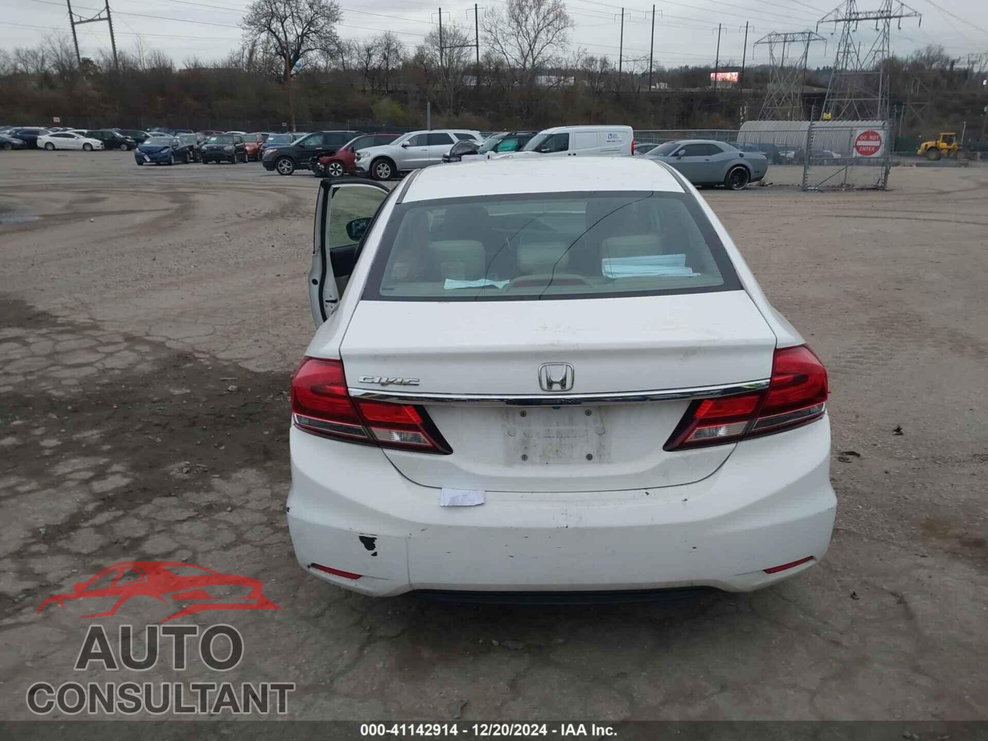HONDA CIVIC 2014 - 19XFB2F59EE202594