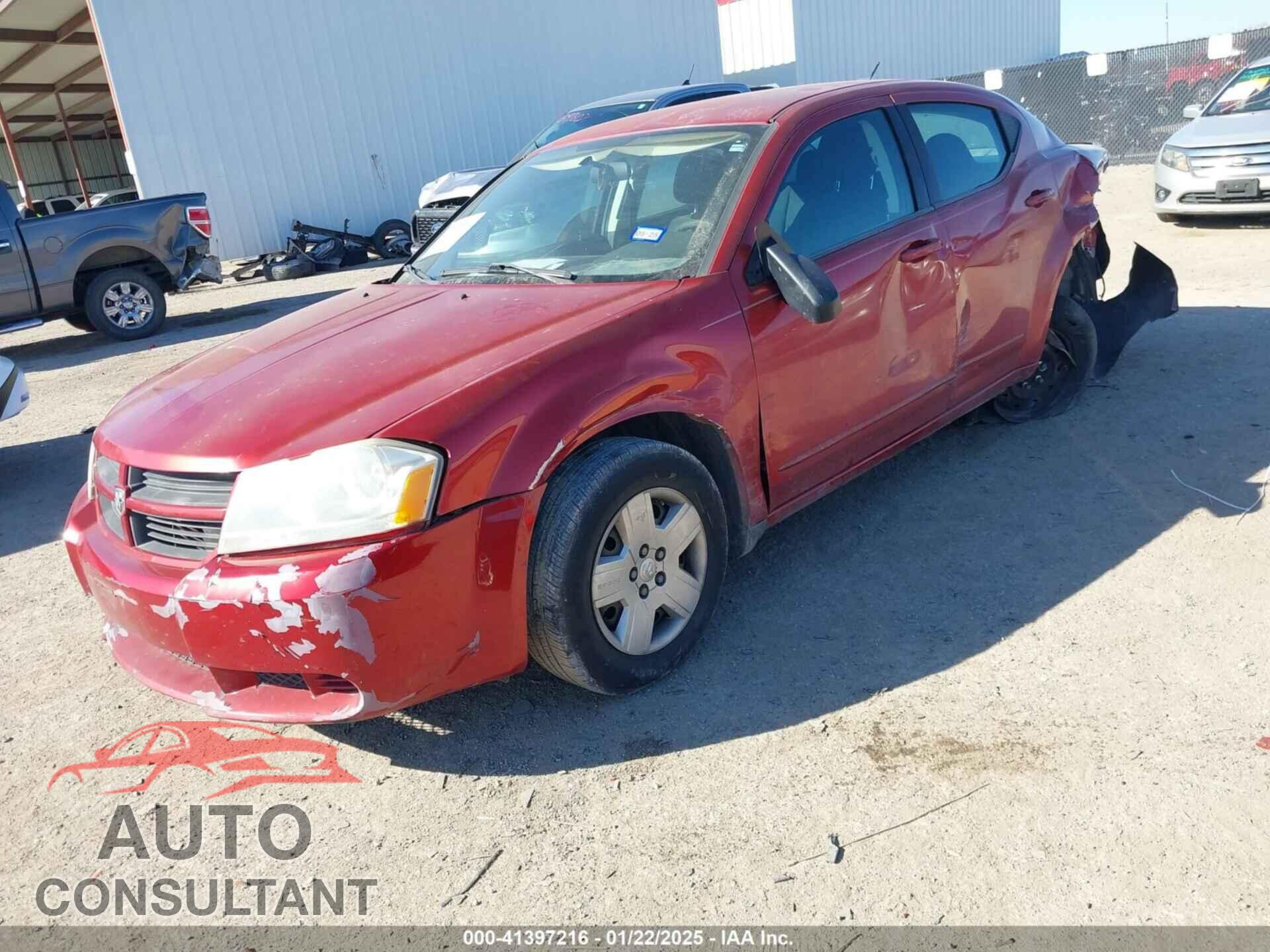 DODGE AVENGER 2010 - 1B3CC4FB2AN188465