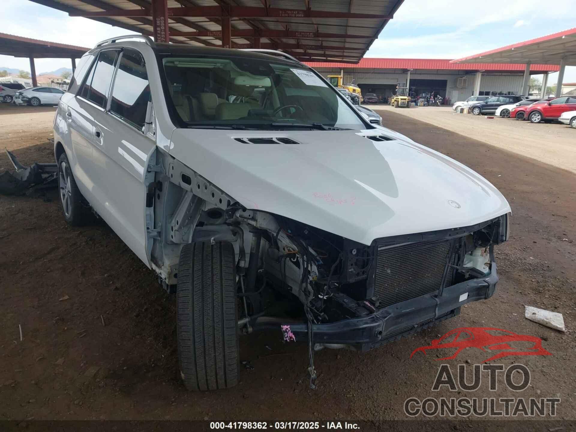 MERCEDES-BENZ GLE 350 2017 - 4JGDA5JB5HA946575