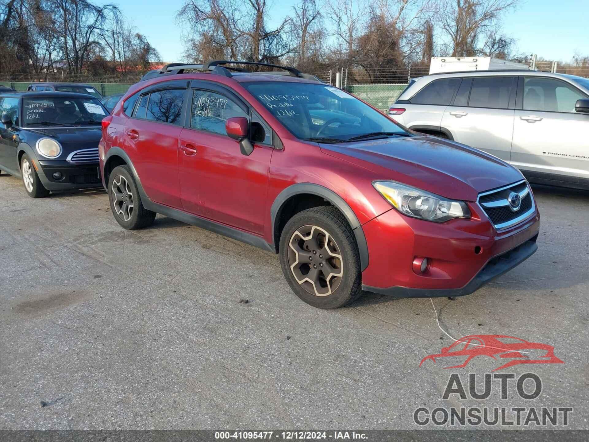 SUBARU XV CROSSTREK 2013 - JF2GPACC9D2215605