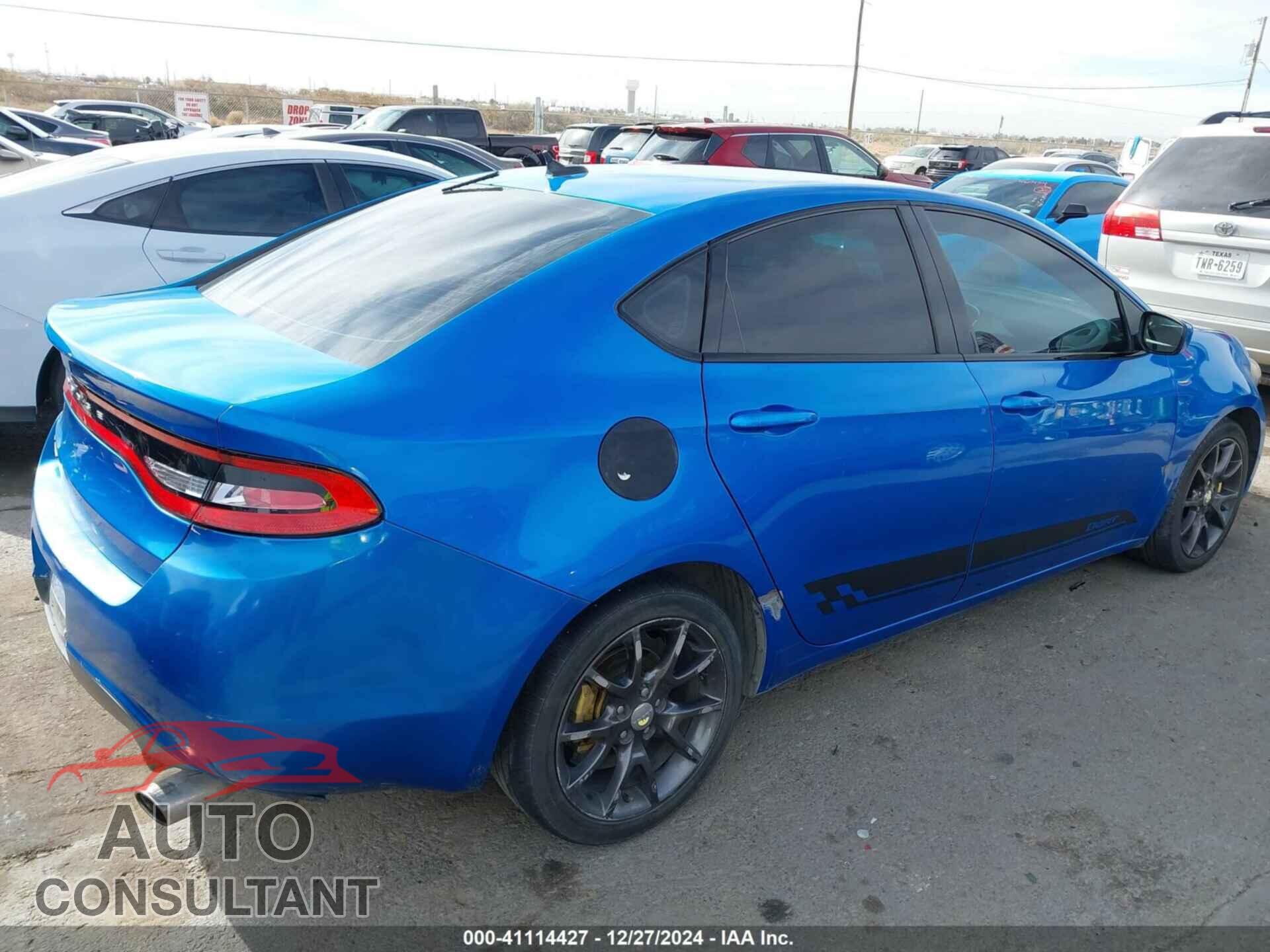 DODGE DART 2015 - 1C3CDFAA6FD391950
