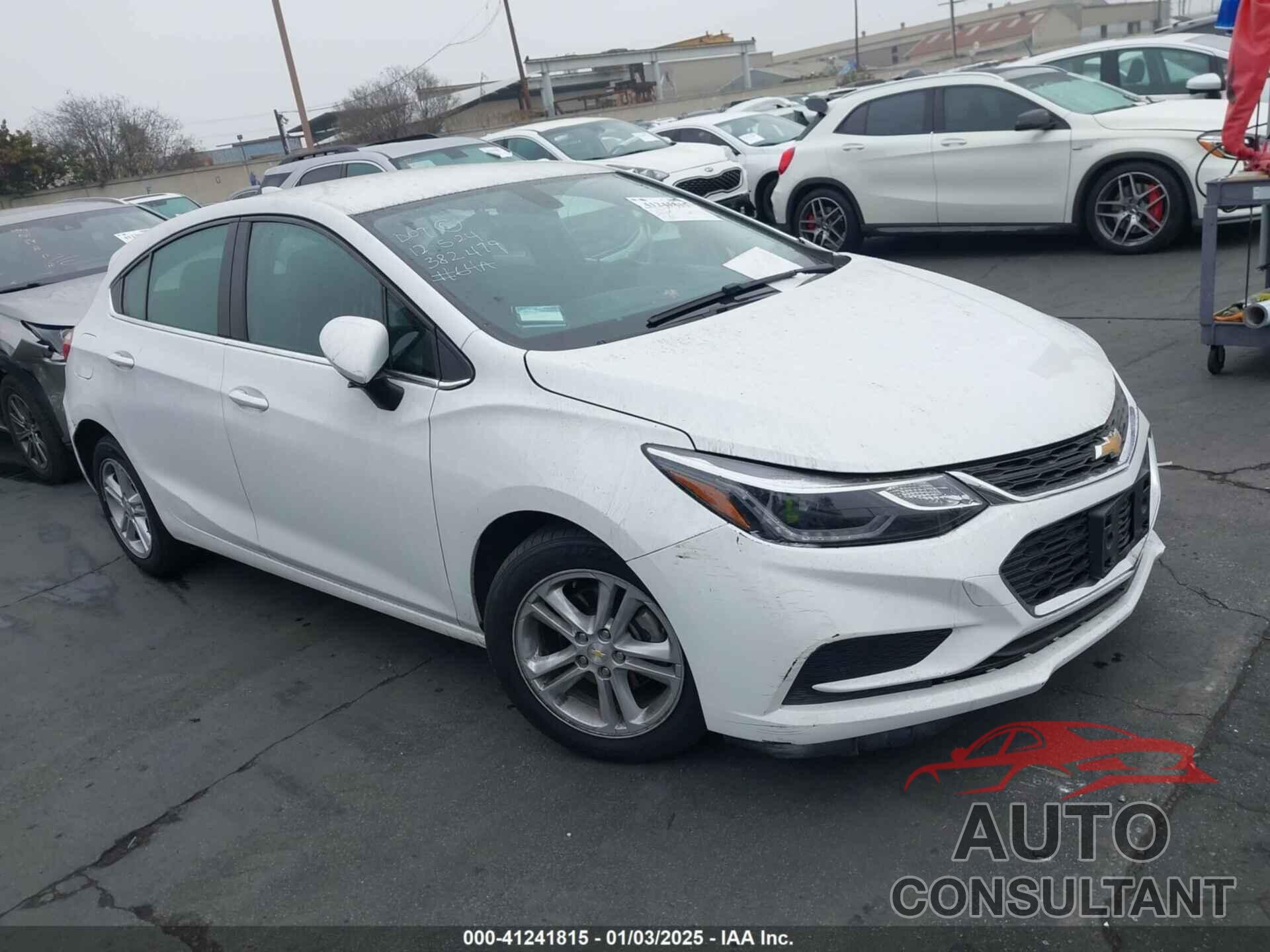 CHEVROLET CRUZE 2017 - 3G1BE6SM8HS510509