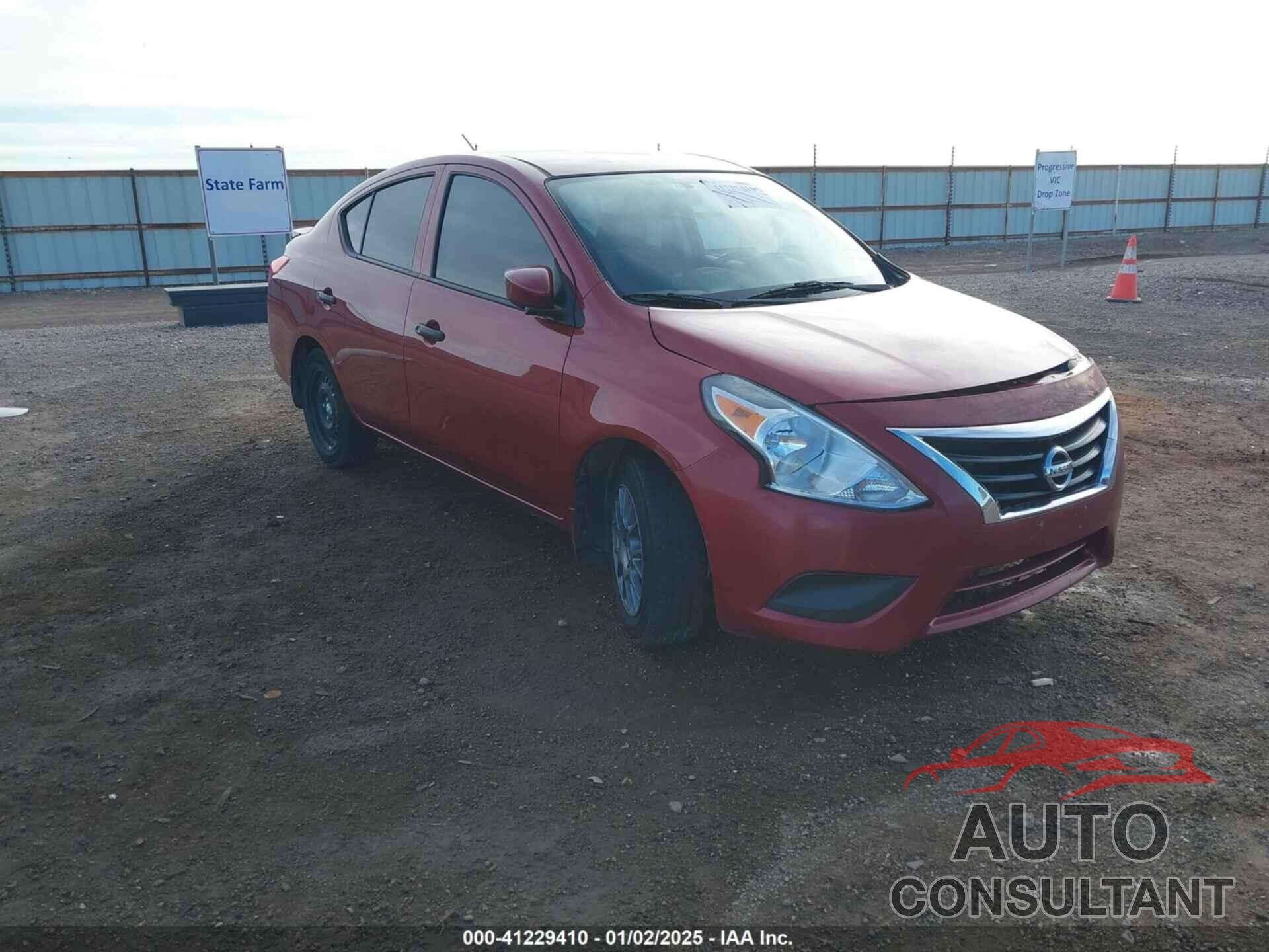 NISSAN VERSA 2019 - 3N1CN7AP1KL810412