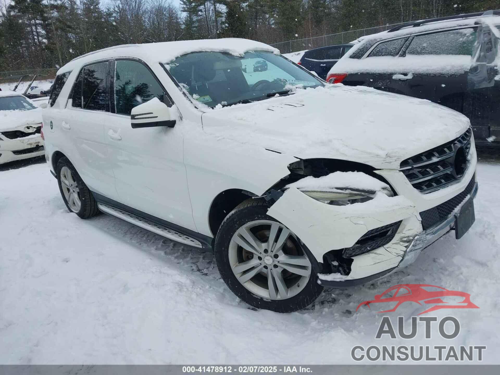 MERCEDES-BENZ ML 350 BLUETEC 2014 - 4JGDA2EB2EA383991
