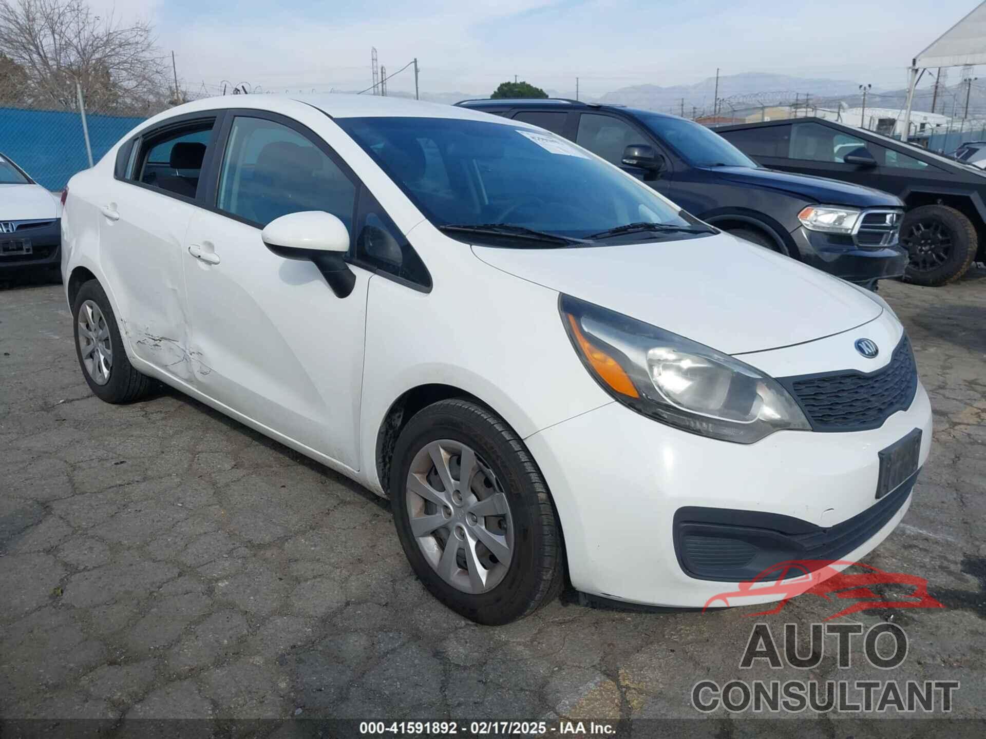 KIA RIO 2013 - KNADM4A31D6308378