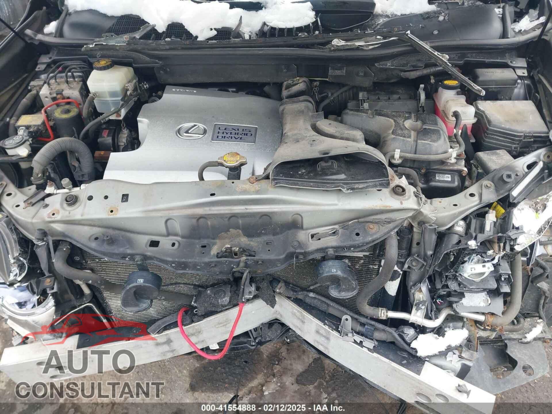 LEXUS RX 450H 2012 - JTJBC1BA0C2435425