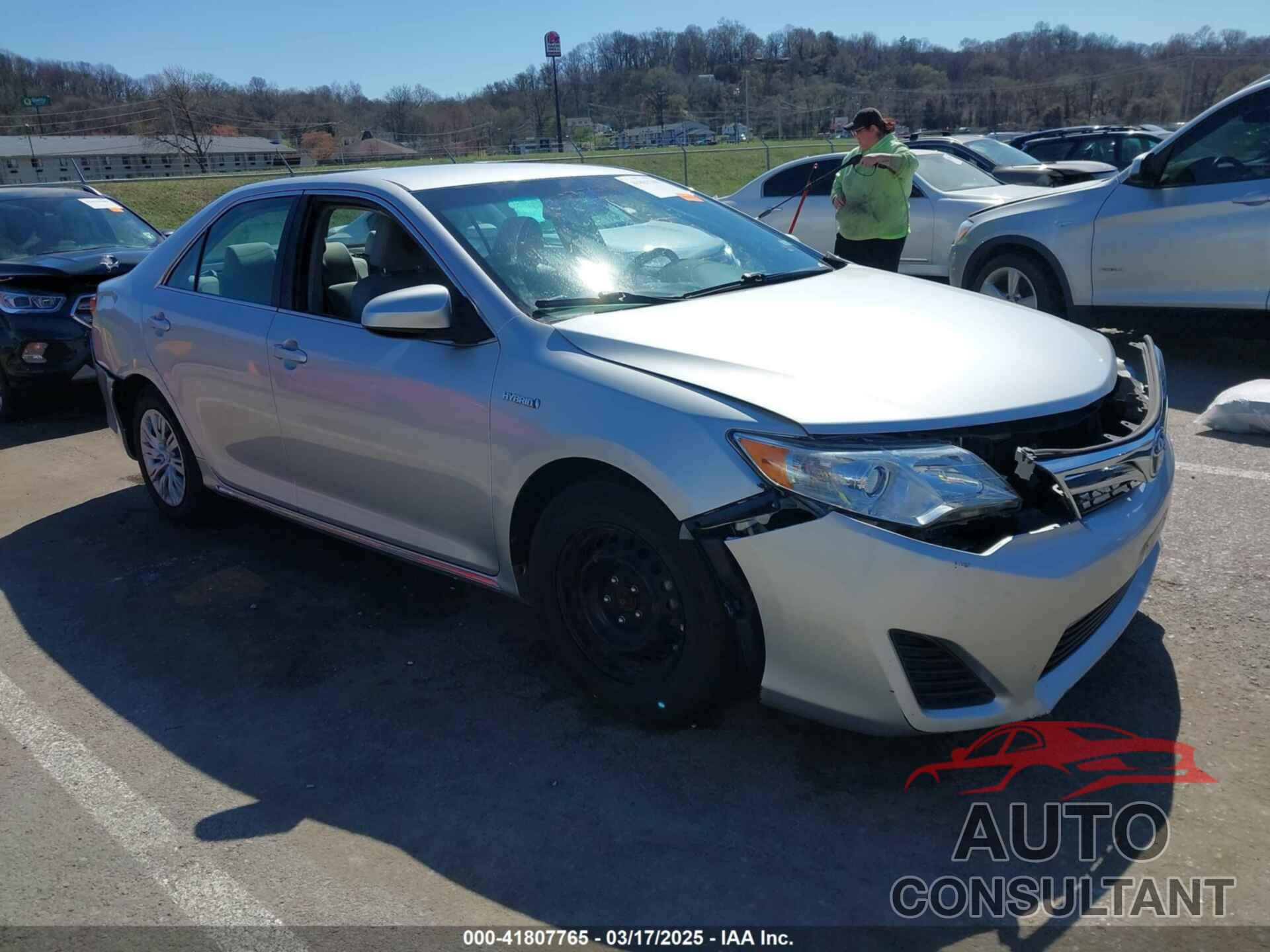 TOYOTA CAMRY HYBRID 2012 - 4T1BD1FK2CU030346