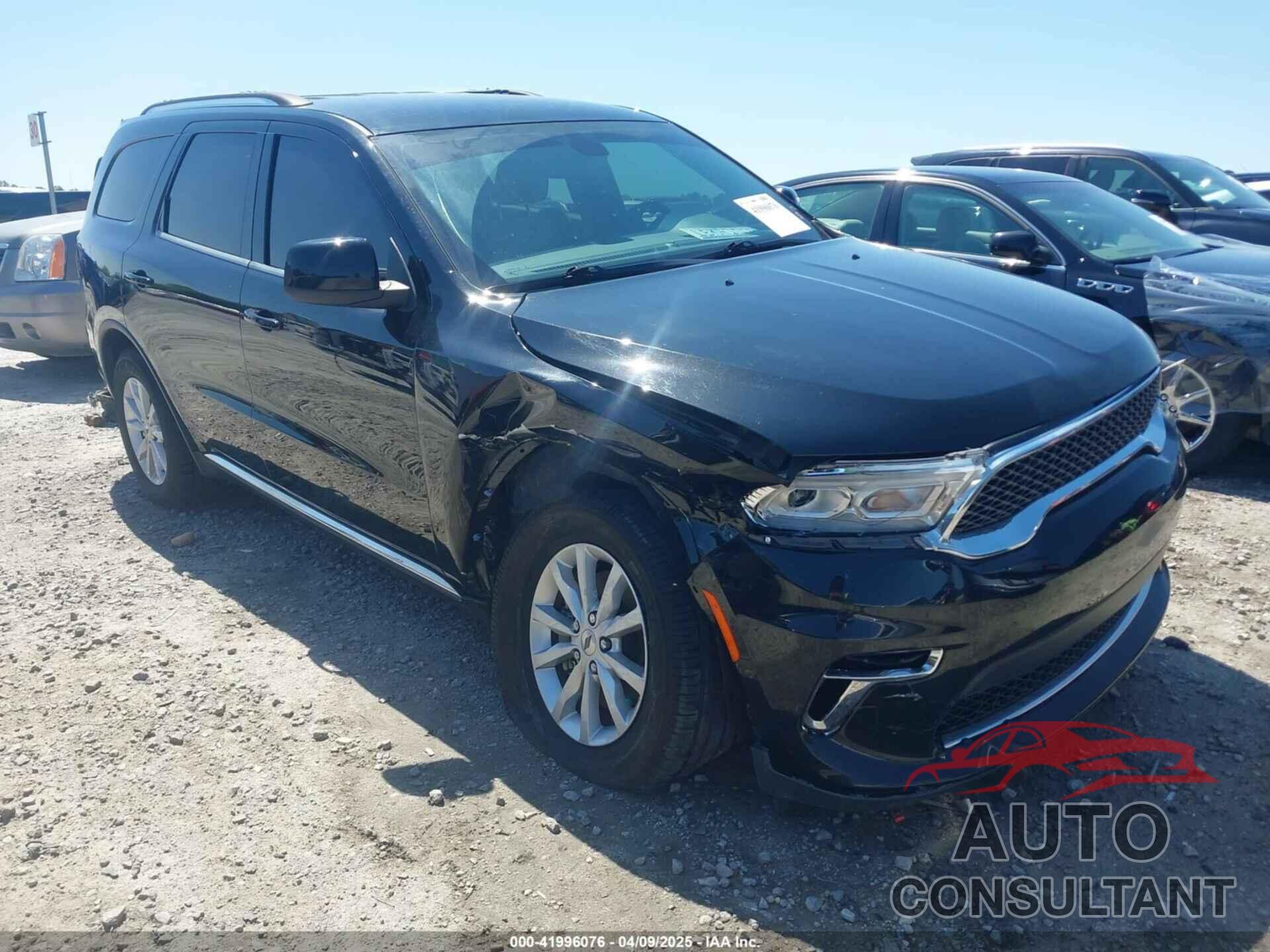 DODGE DURANGO 2021 - 1C4RDJAG9MC837525