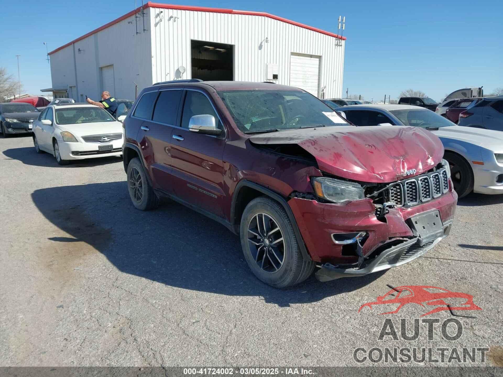 JEEP GRAND CHEROKEE 2017 - 1C4RJEBG3HC920436