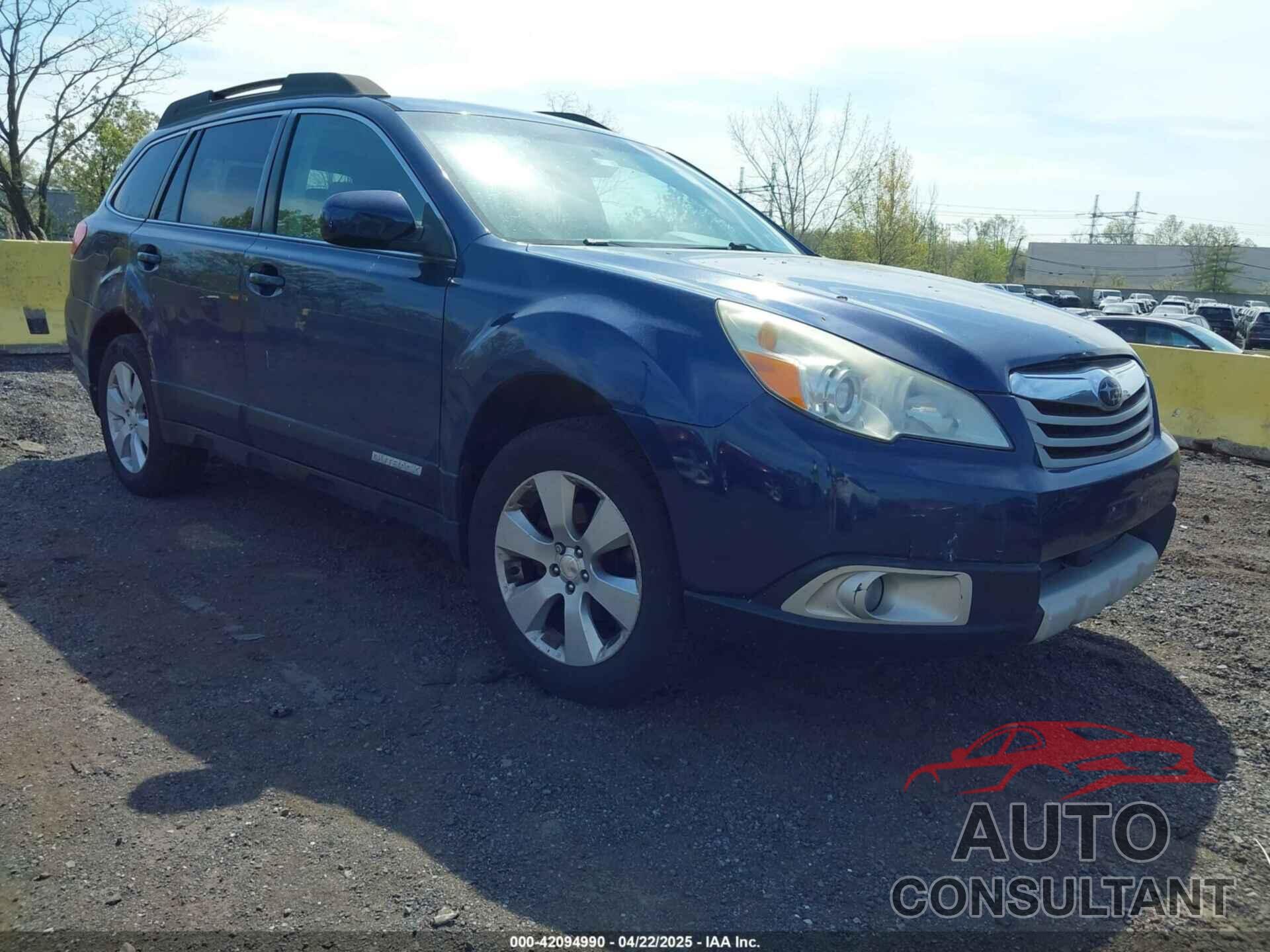 SUBARU OUTBACK 2010 - 4S4BRBLCXA3383151