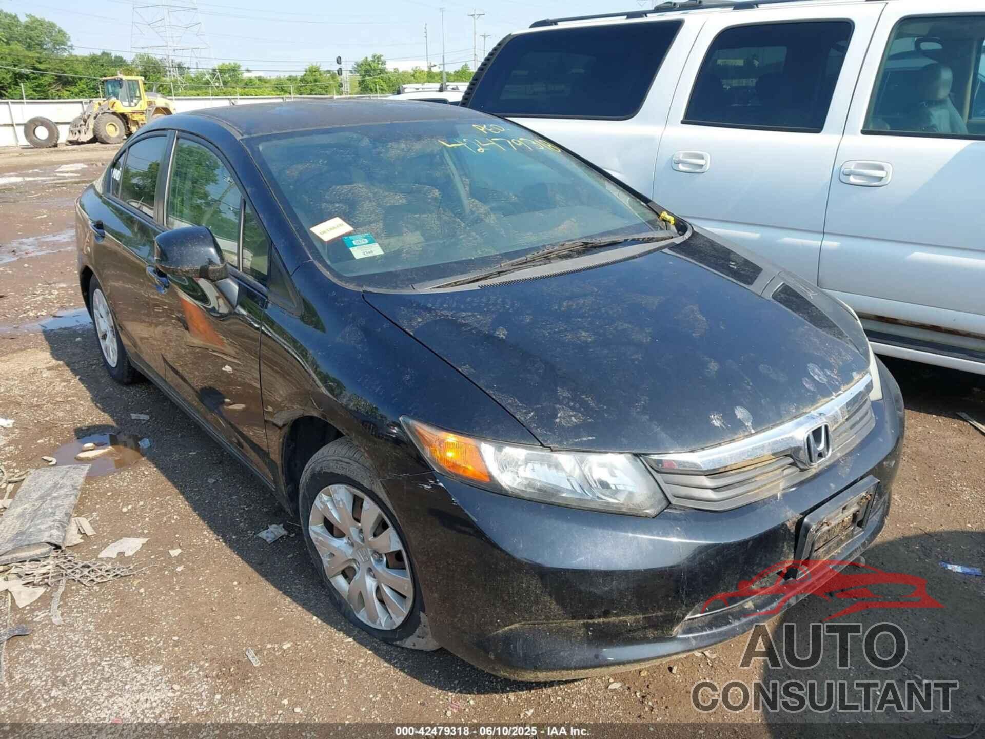HONDA CIVIC 2012 - 19XFB2F52CE037906