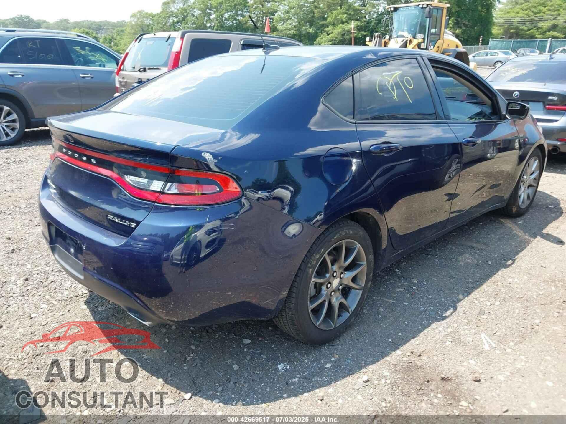 DODGE DART 2013 - 1C3CDFBA1DD308193