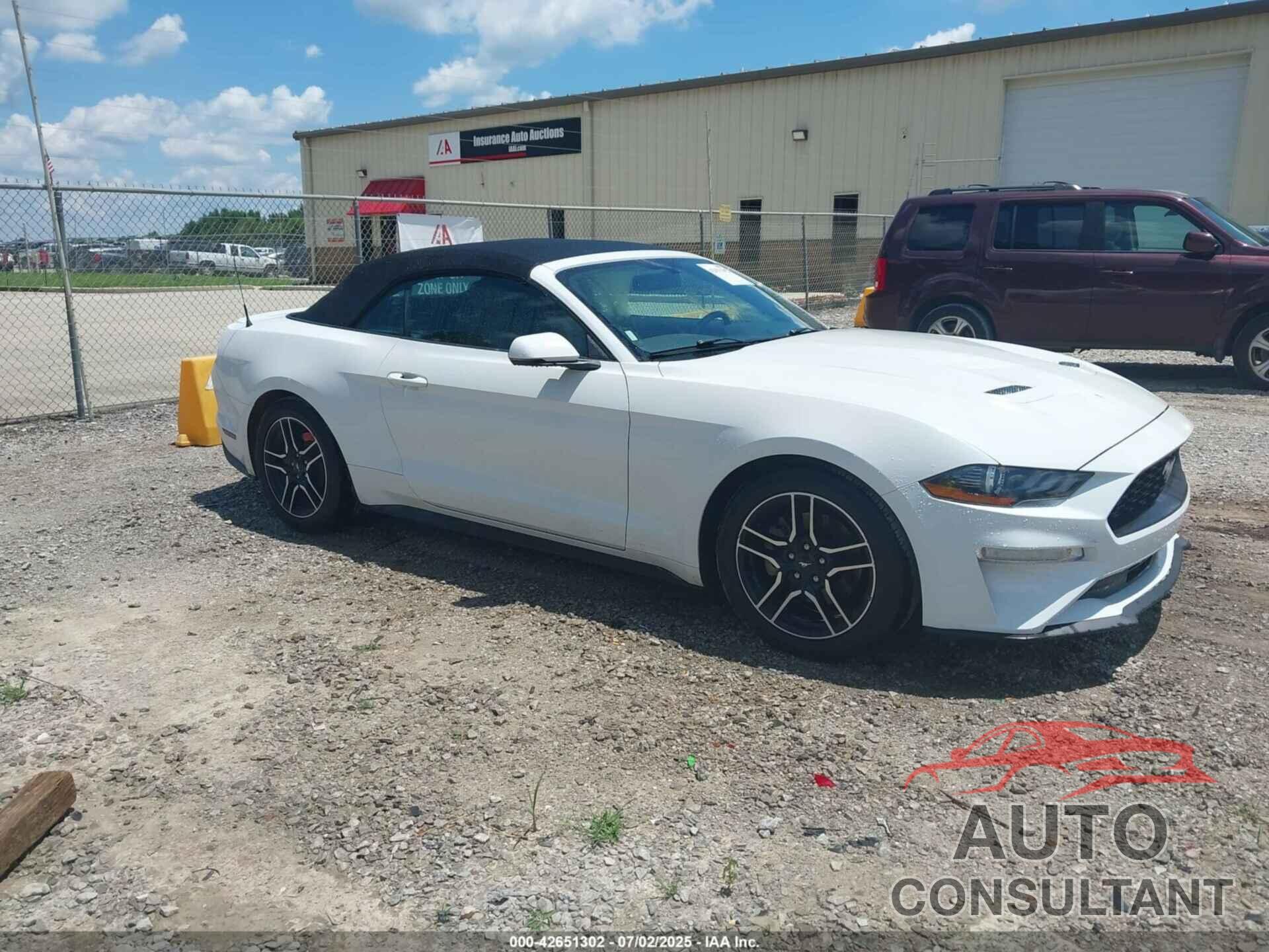 FORD MUSTANG 2018 - 1FATP8UH1J5109598