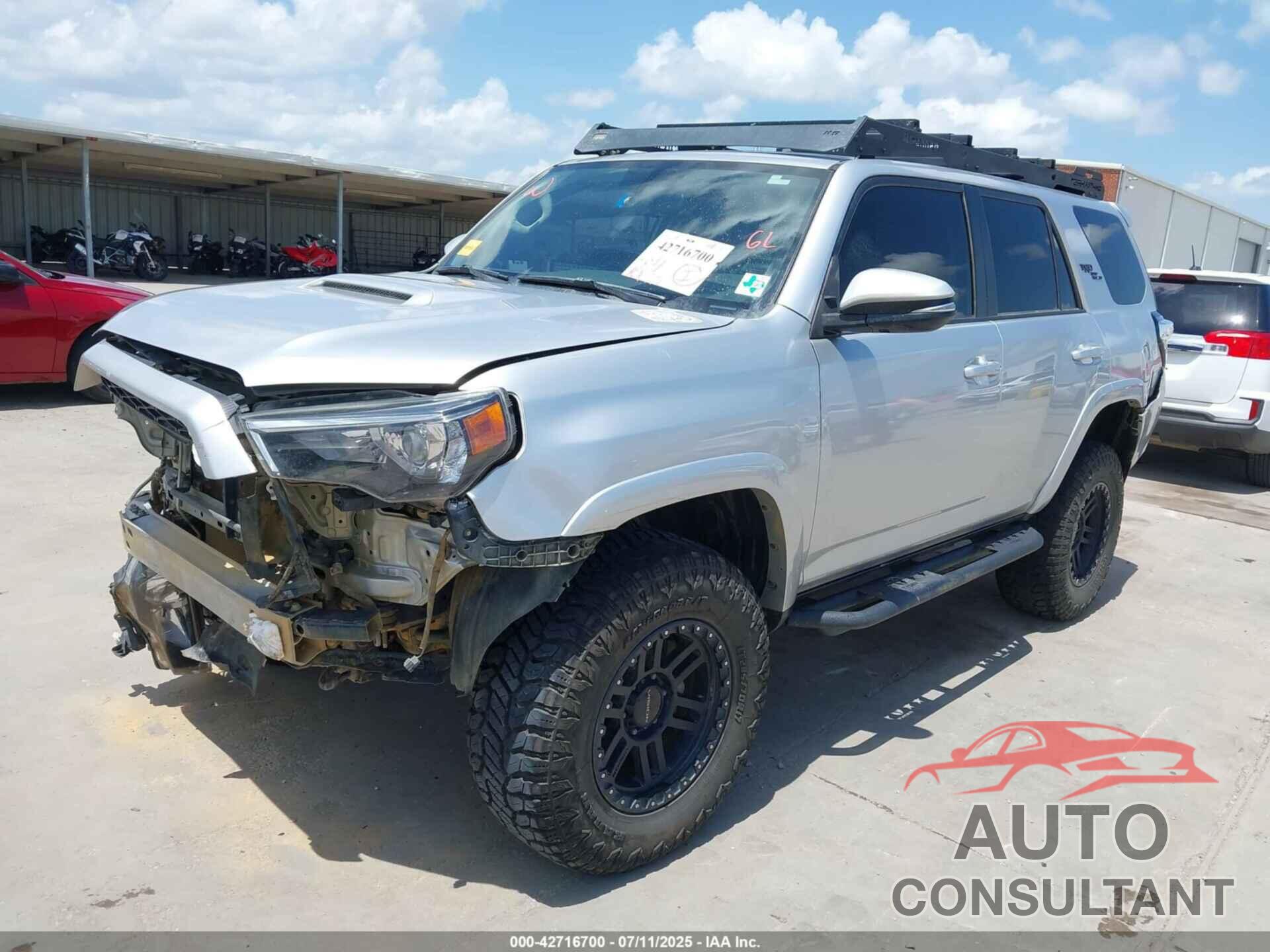TOYOTA 4RUNNER 2019 - JTEBU5JR7K5663235