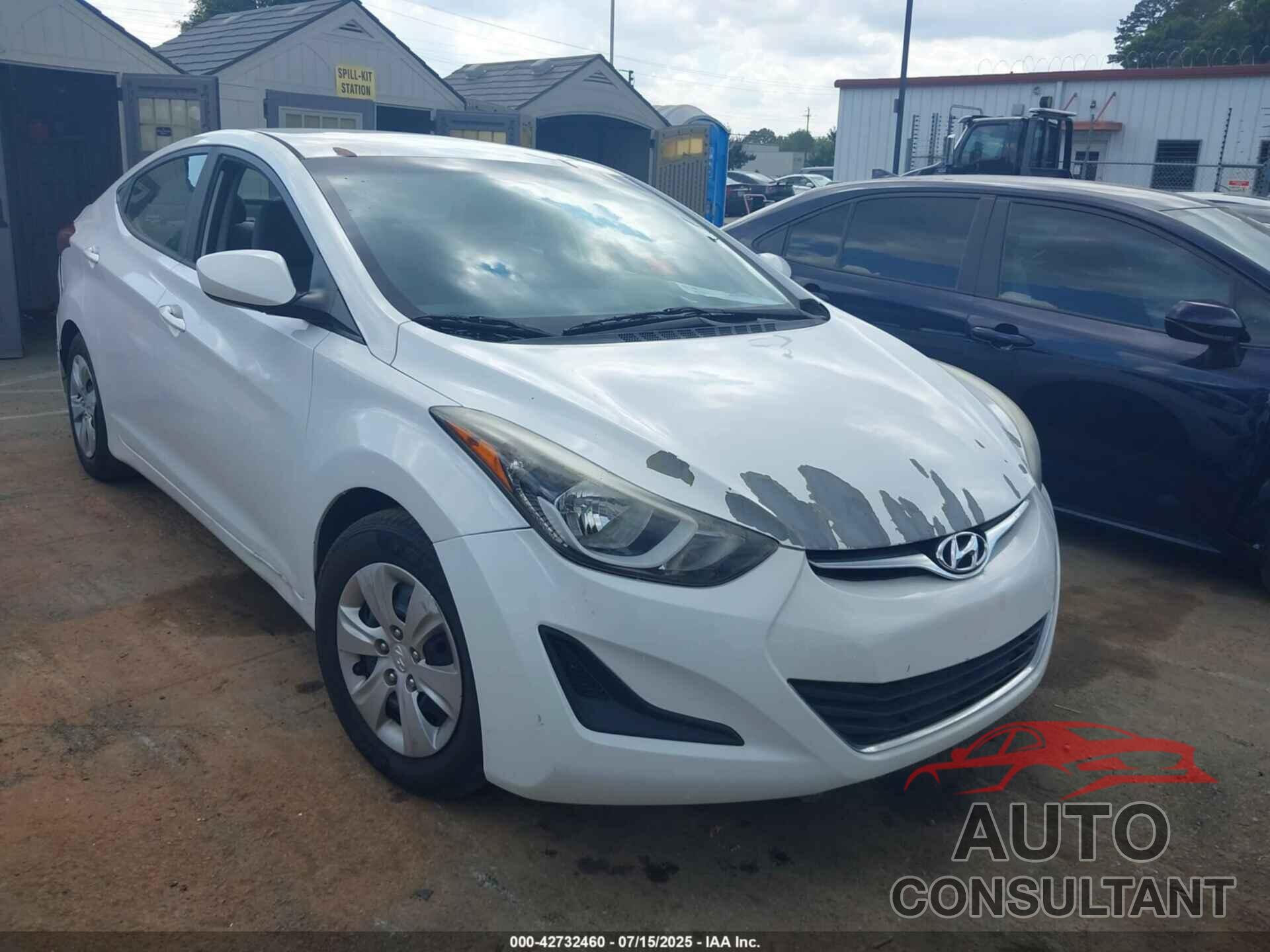 HYUNDAI ELANTRA 2016 - 5NPDH4AE0GH754699