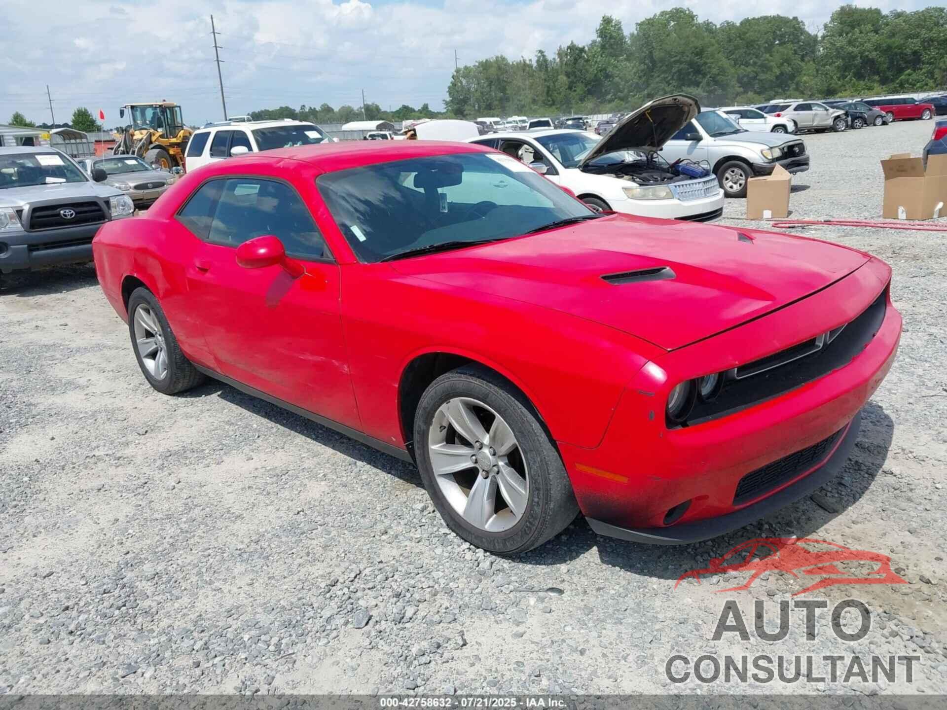 DODGE CHALLENGER 2016 - 2C3CDZAG7GH119255
