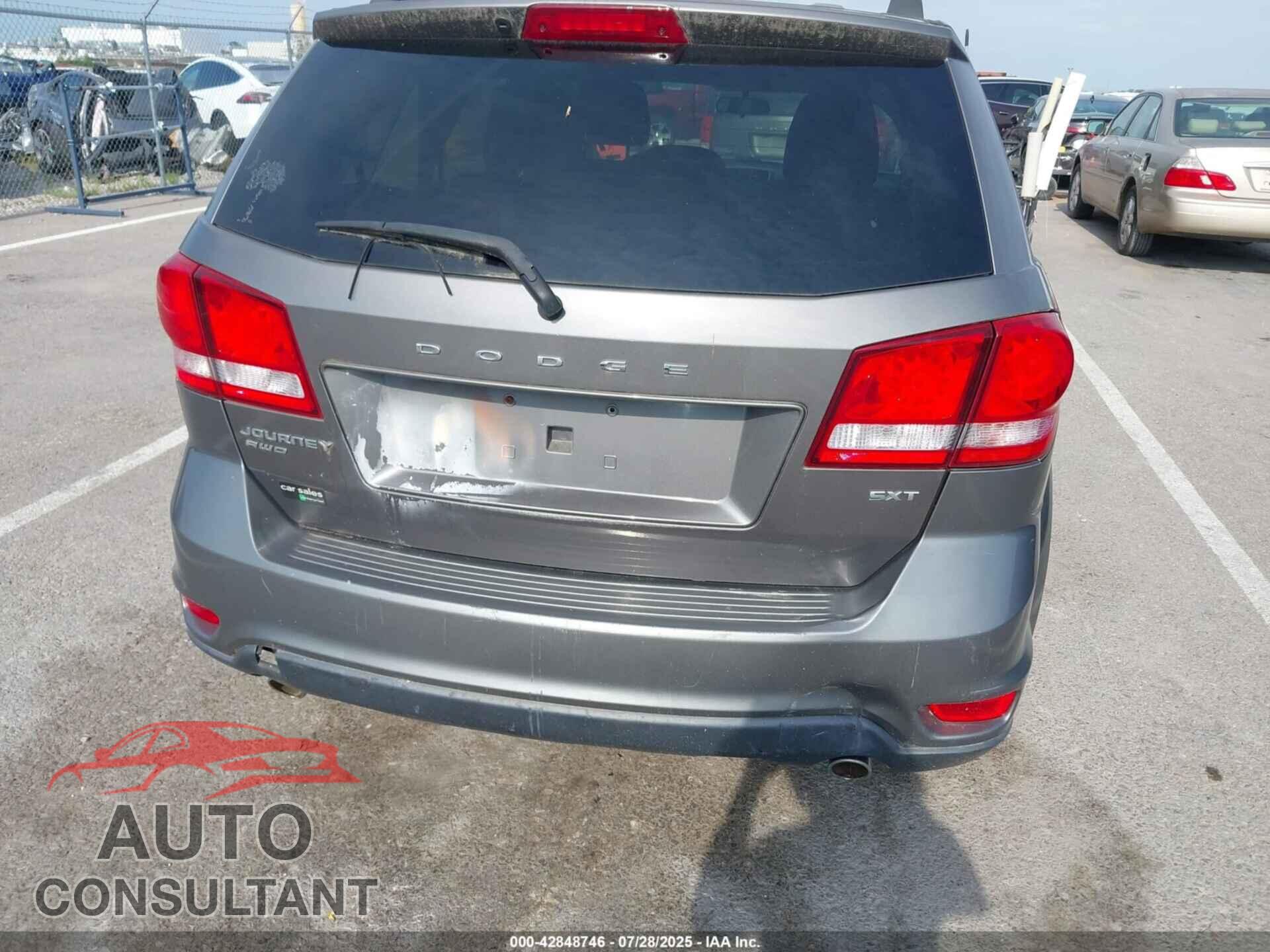 DODGE JOURNEY 2012 - 3C4PDDBG9CT213833