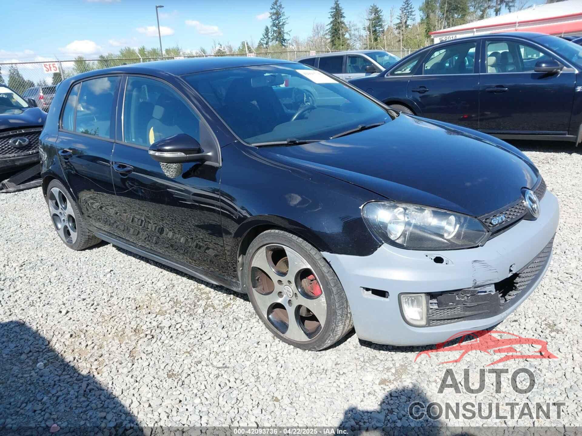 VOLKSWAGEN GTI 2012 - WVWHV7AJ9CW001041