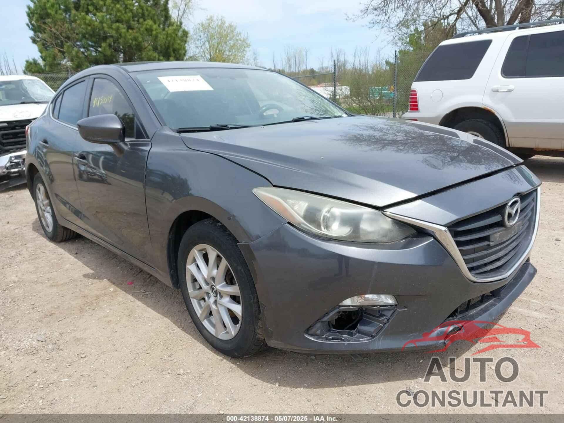 MAZDA MAZDA3 2016 - JM1BM1U76G1303329