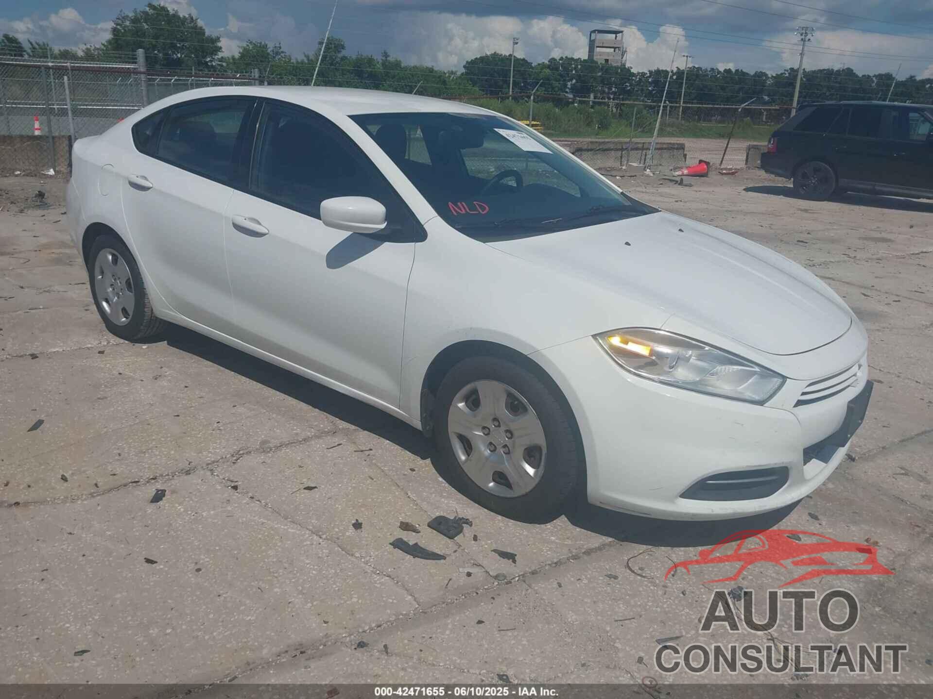 DODGE DART 2015 - 1C3CDFAA5FD243756