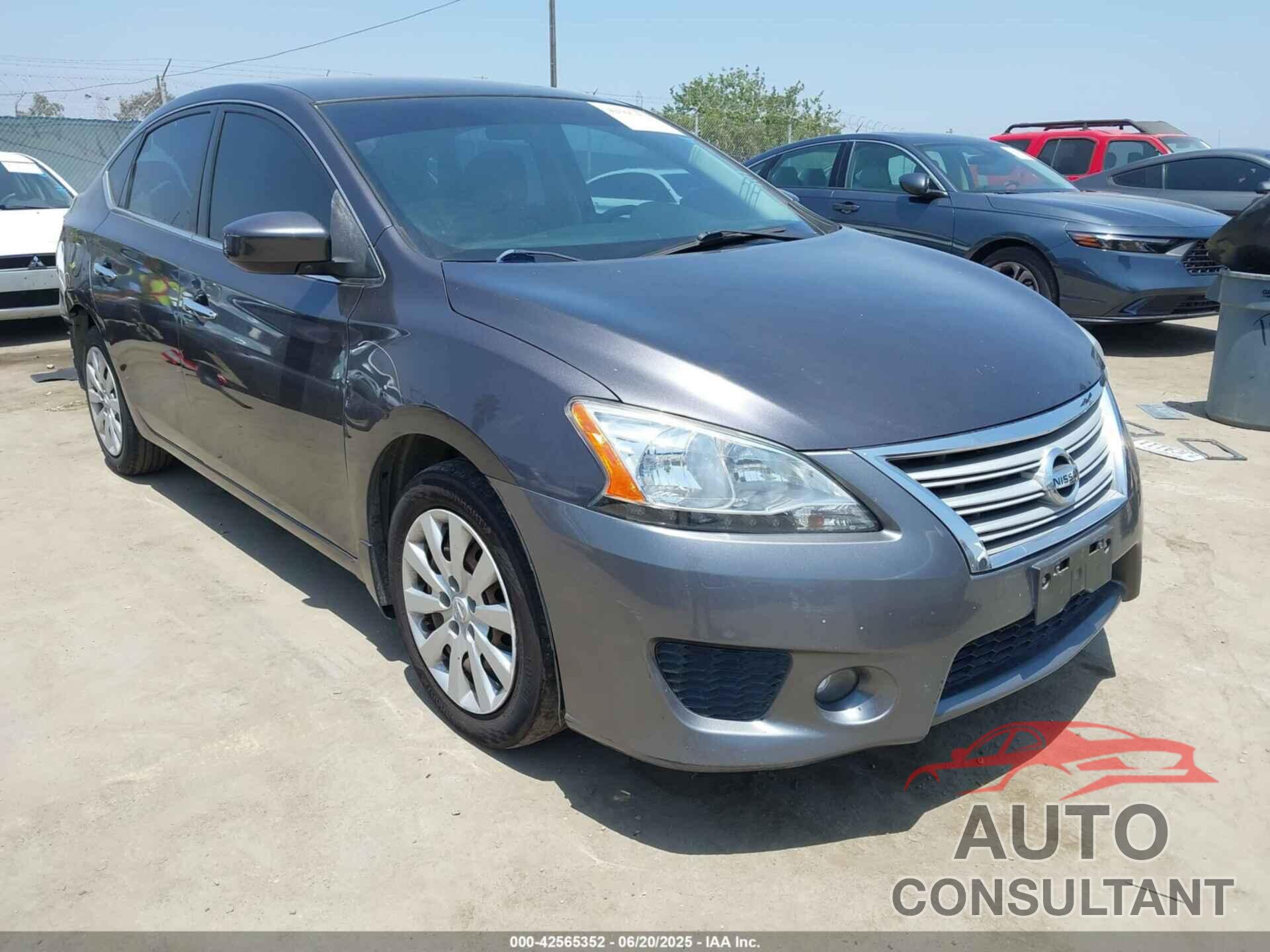 NISSAN SENTRA 2014 - 3N1AB7AP2EL612491