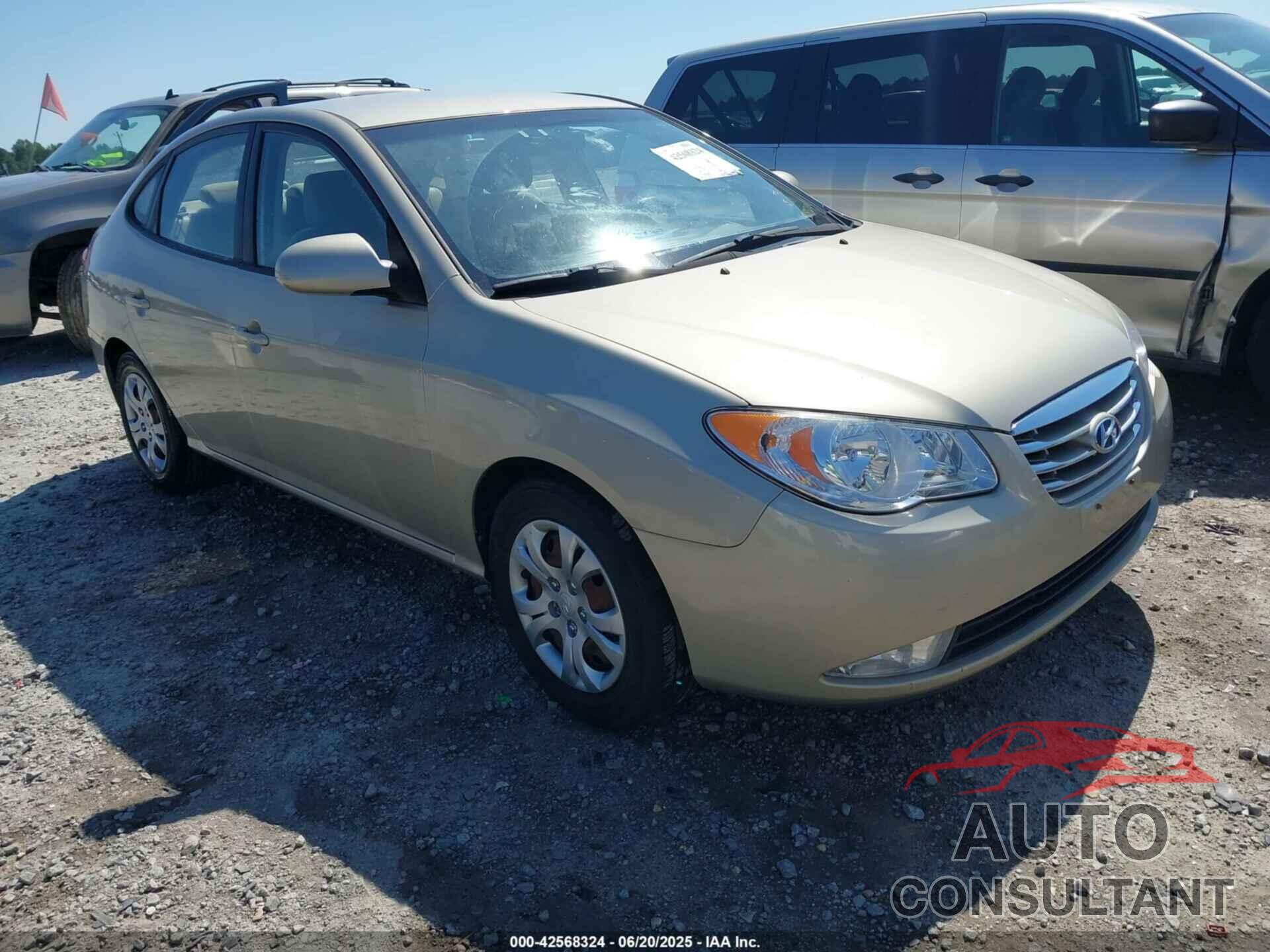 HYUNDAI ELANTRA 2010 - KMHDU4AD4AU867650