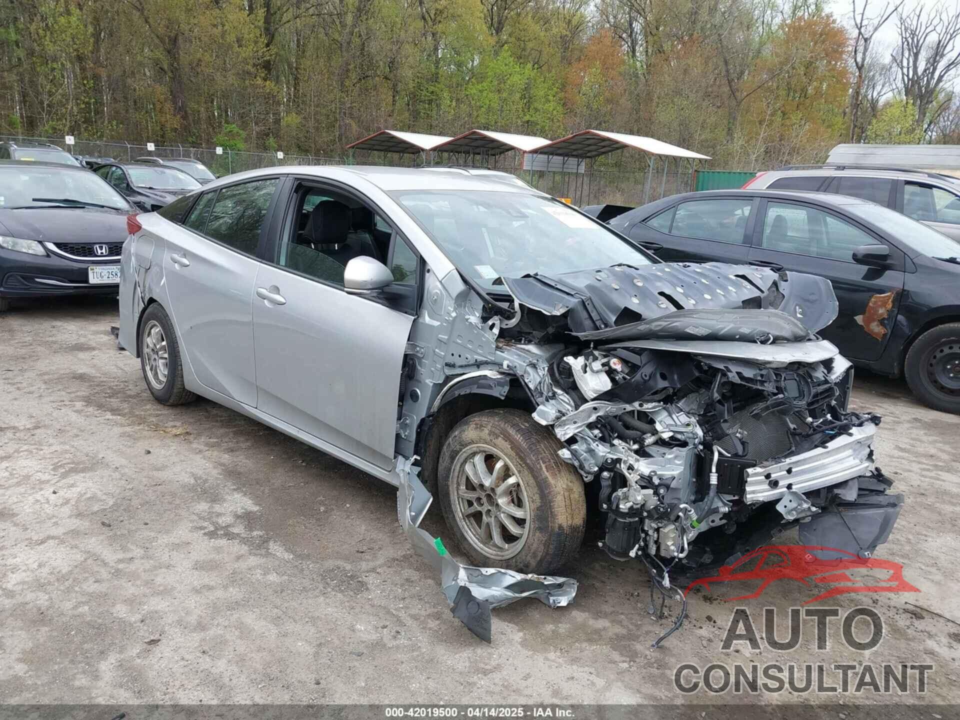 TOYOTA PRIUS PRIME 2021 - JTDKAMFP0M3194485