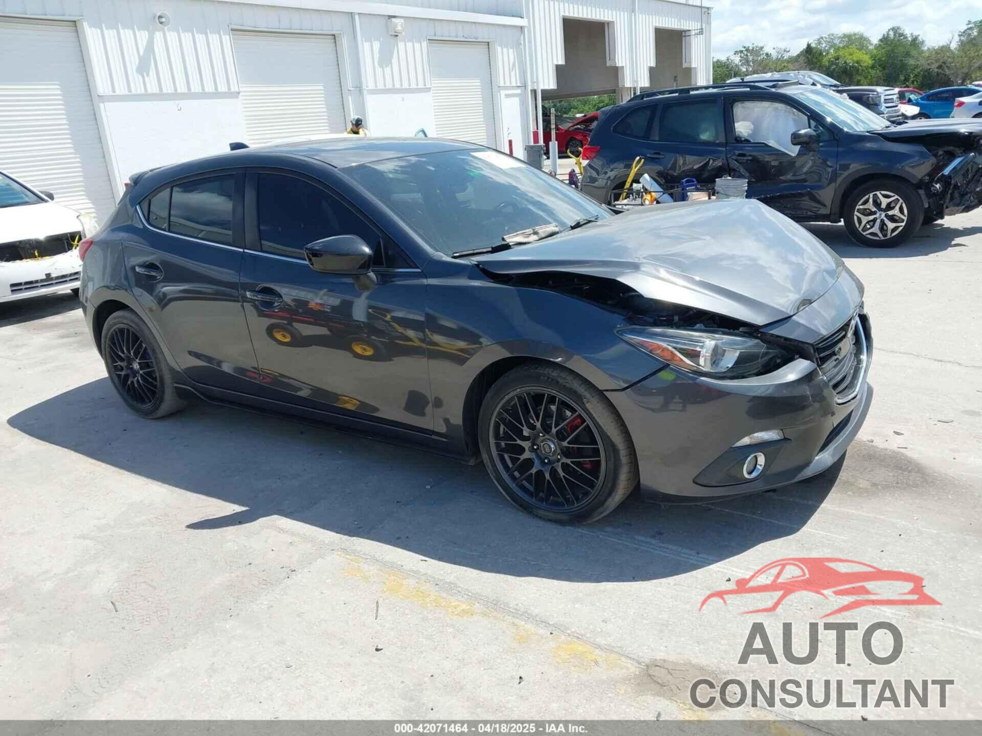 MAZDA MAZDA3 2015 - JM1BM1M34F1258936