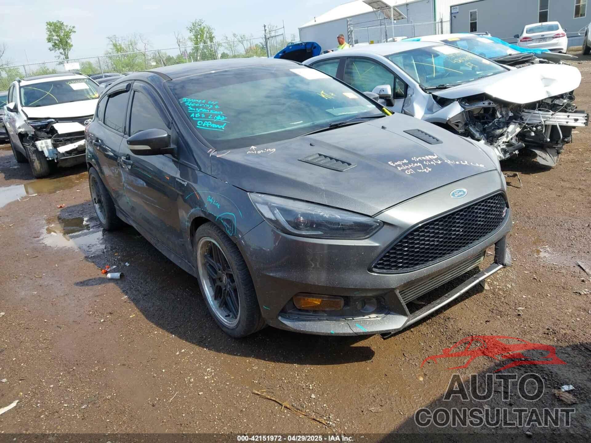FORD FOCUS ST 2016 - 1FADP3L96GL223912