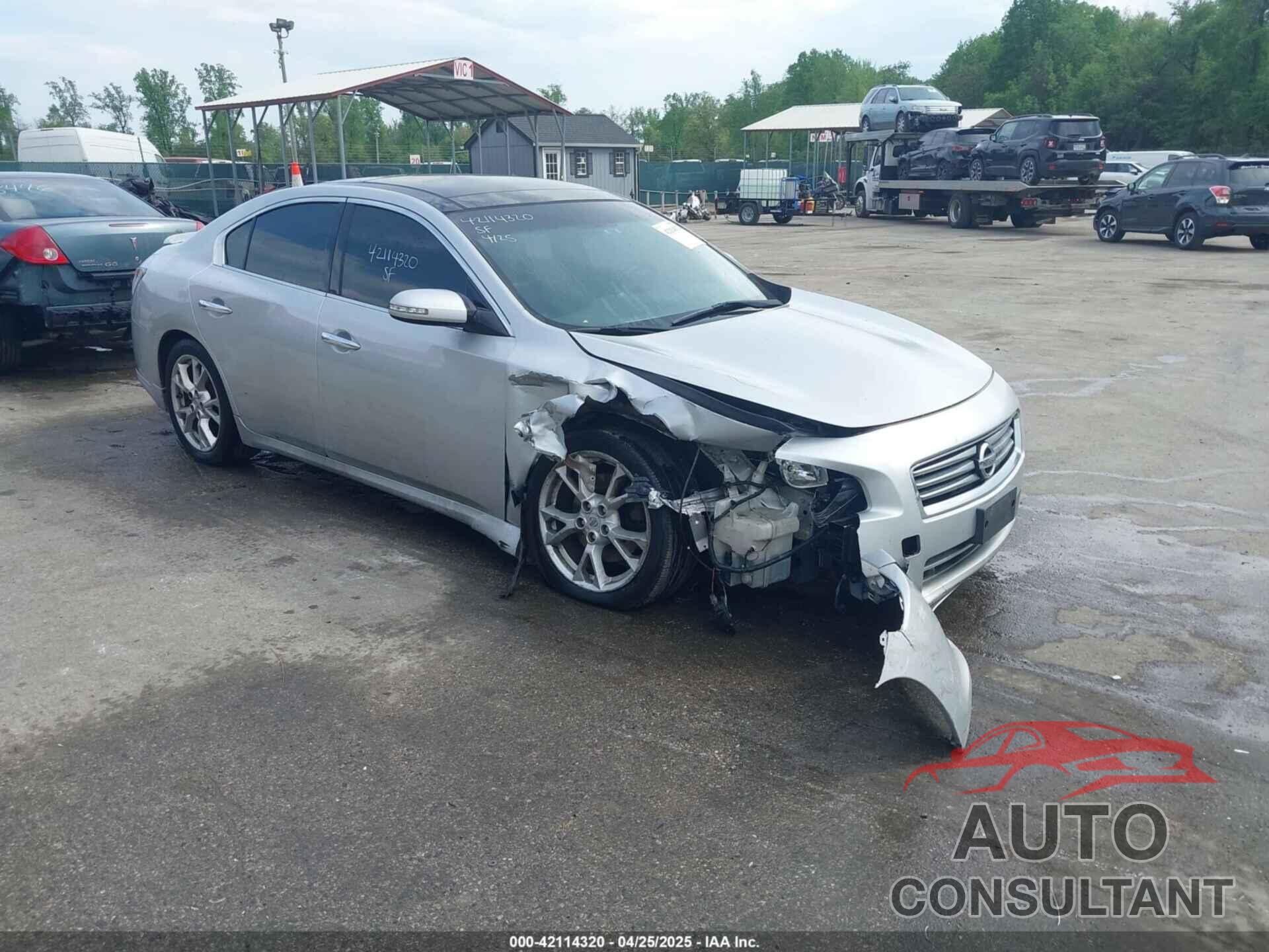 NISSAN MAXIMA 2014 - 1N4AA5AP3EC498006