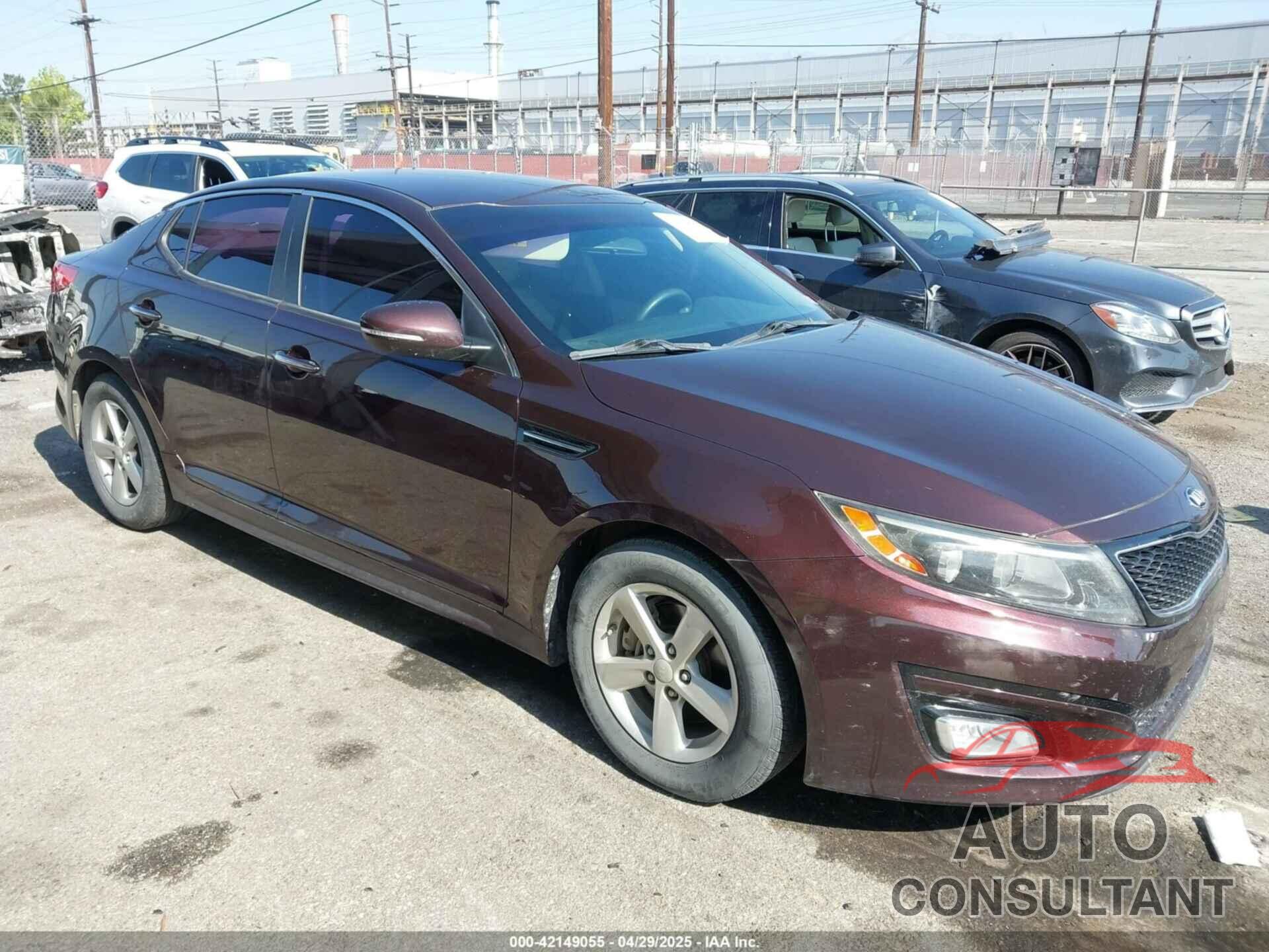 KIA OPTIMA 2015 - 5XXGM4A77FG485055