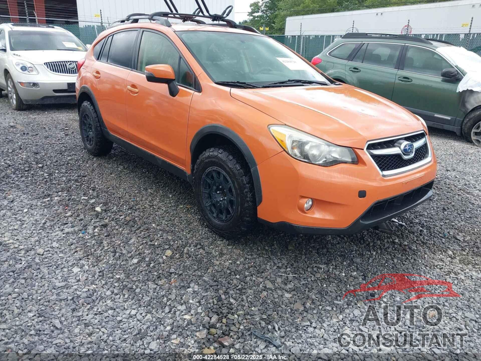 SUBARU XV CROSSTREK 2015 - JF2GPAPC3F8222320