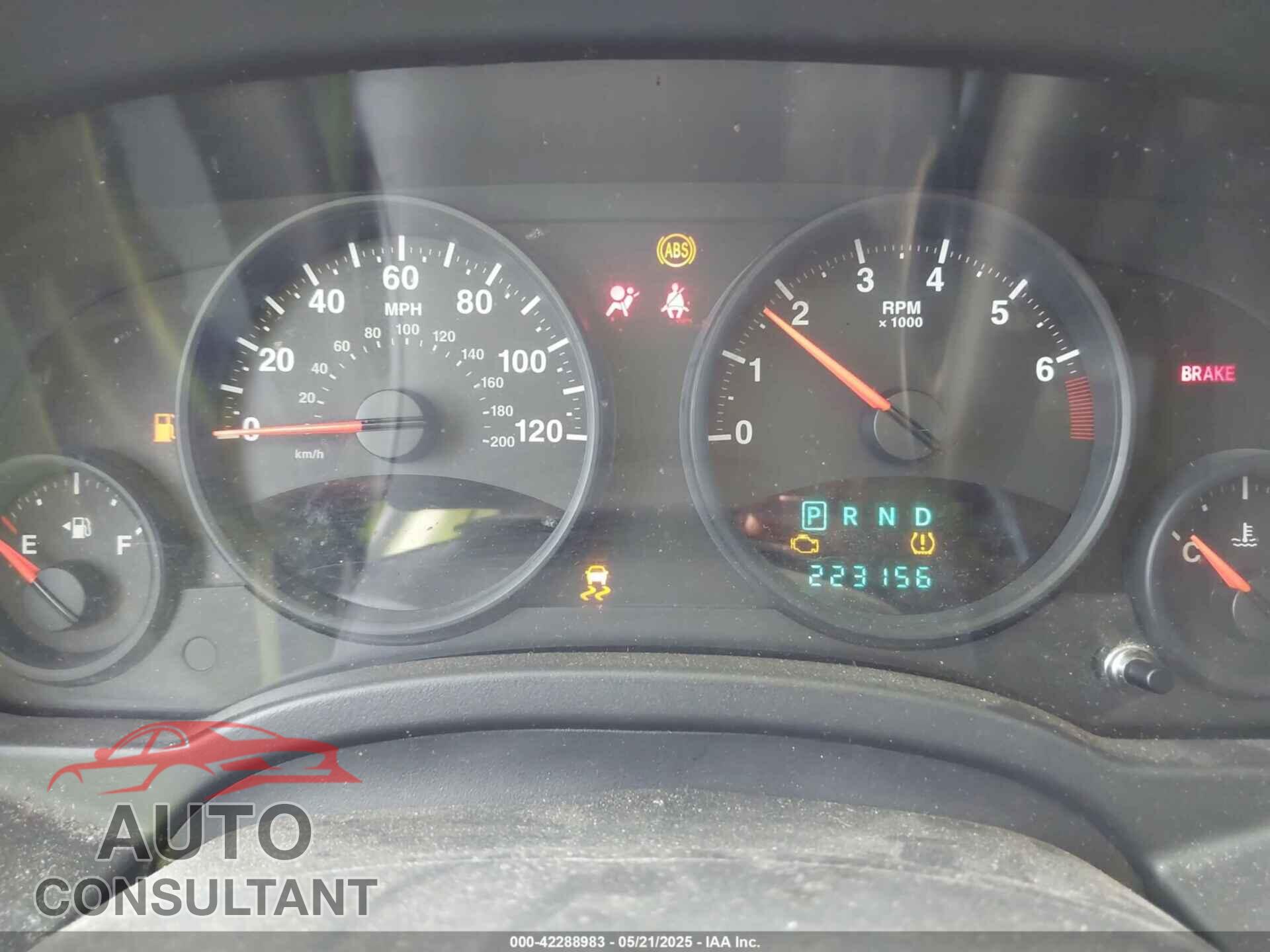 JEEP COMPASS 2010 - 1J4NT4FA8AD516311