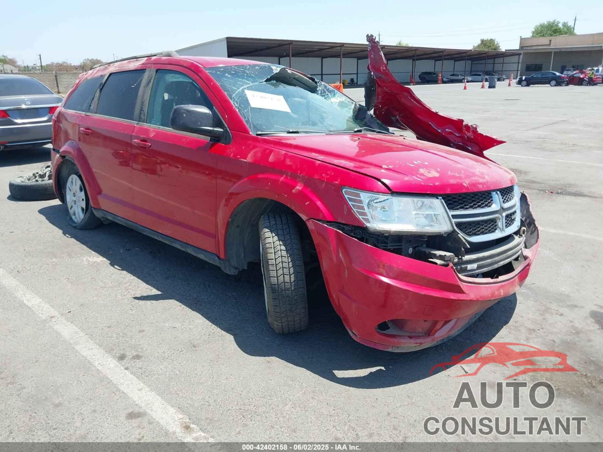 DODGE JOURNEY 2016 - 3C4PDCAB9GT249592