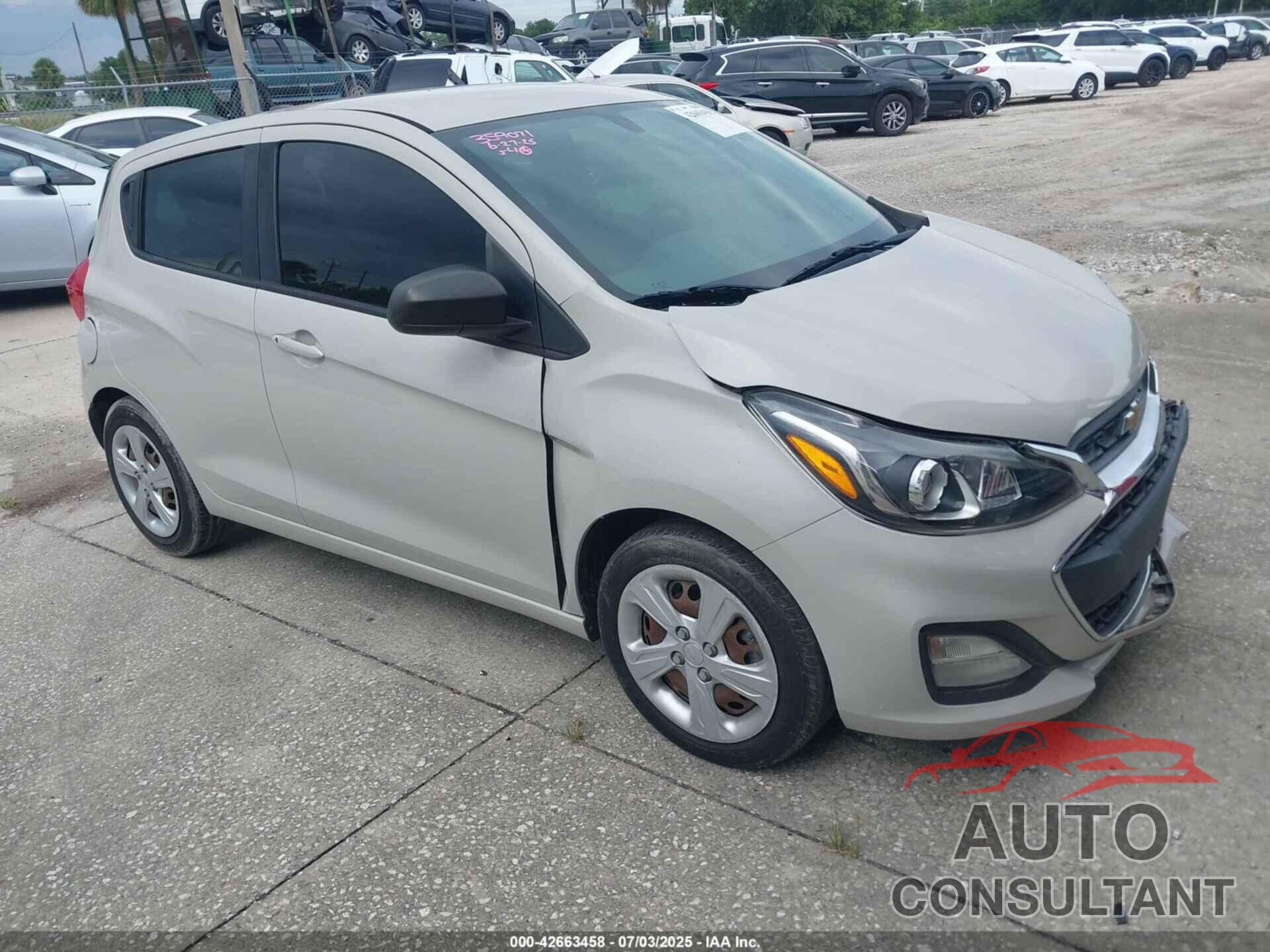 CHEVROLET SPARK 2020 - KL8CB6SA8LC424053