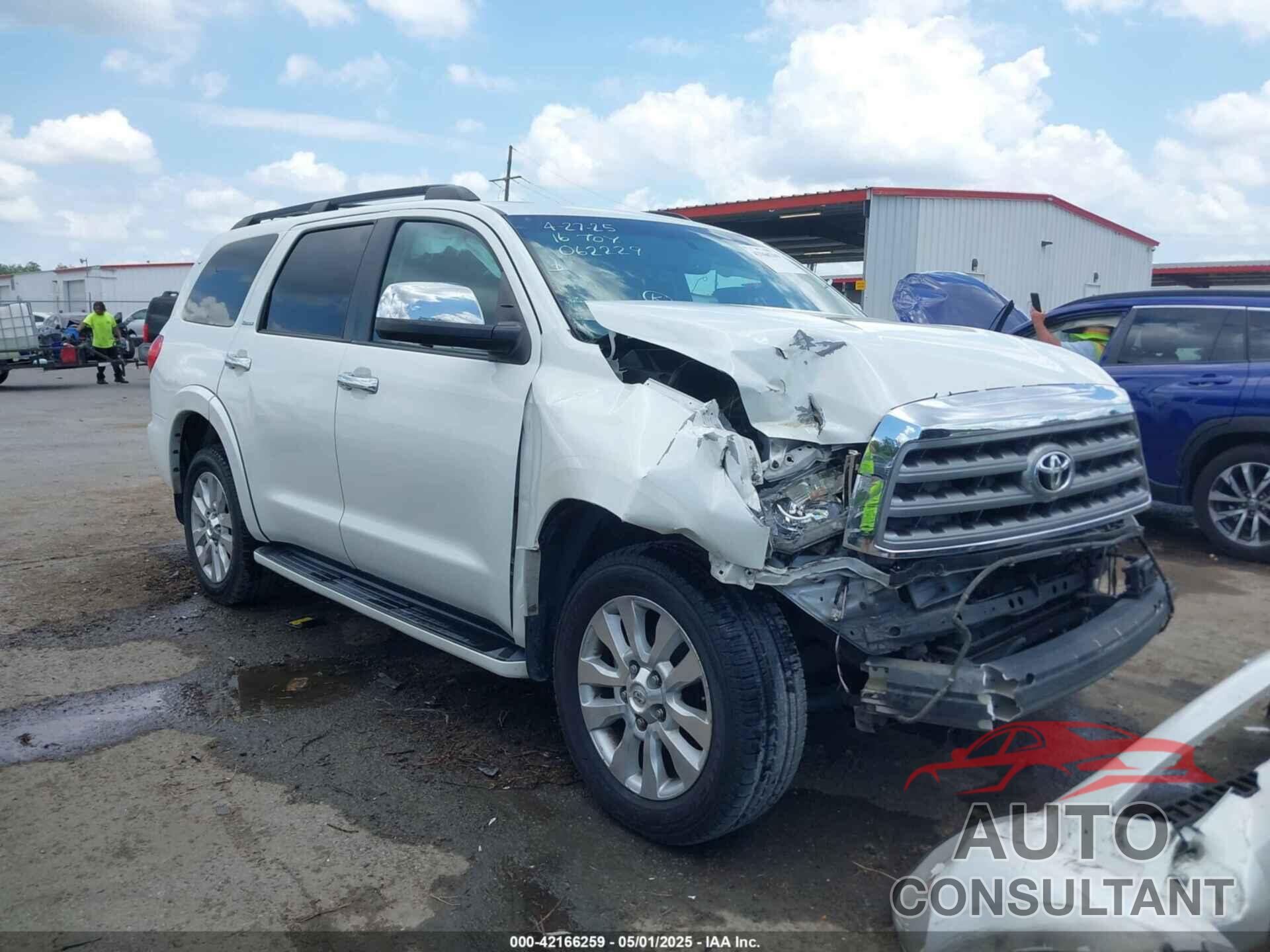 TOYOTA SEQUOIA 2016 - 5TDYY5G11GS062229