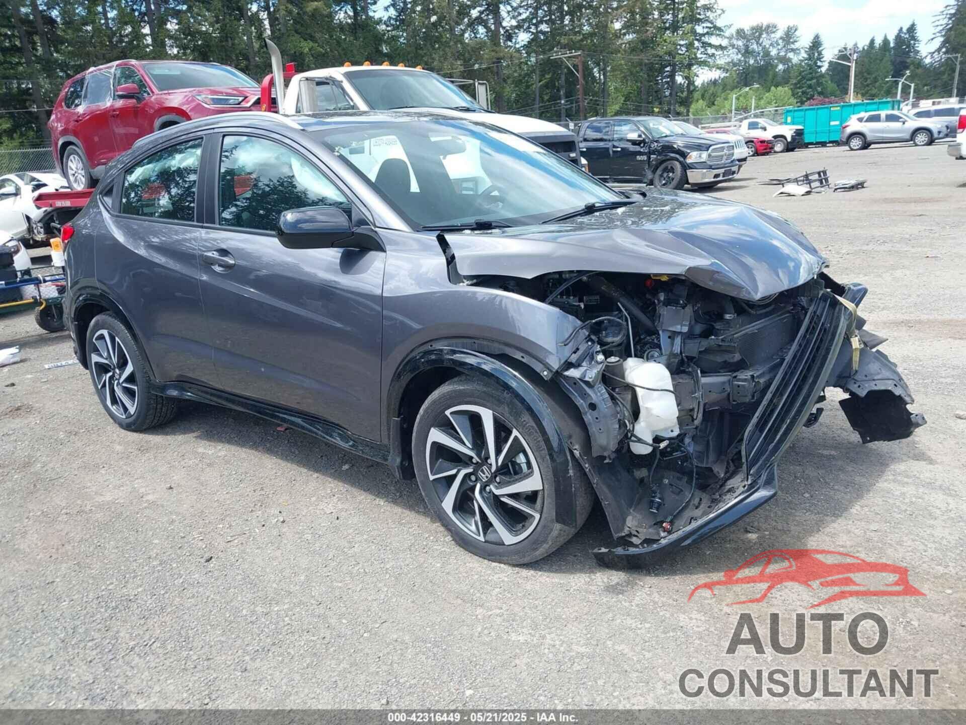 HONDA HR-V 2019 - 3CZRU6H17KG711912