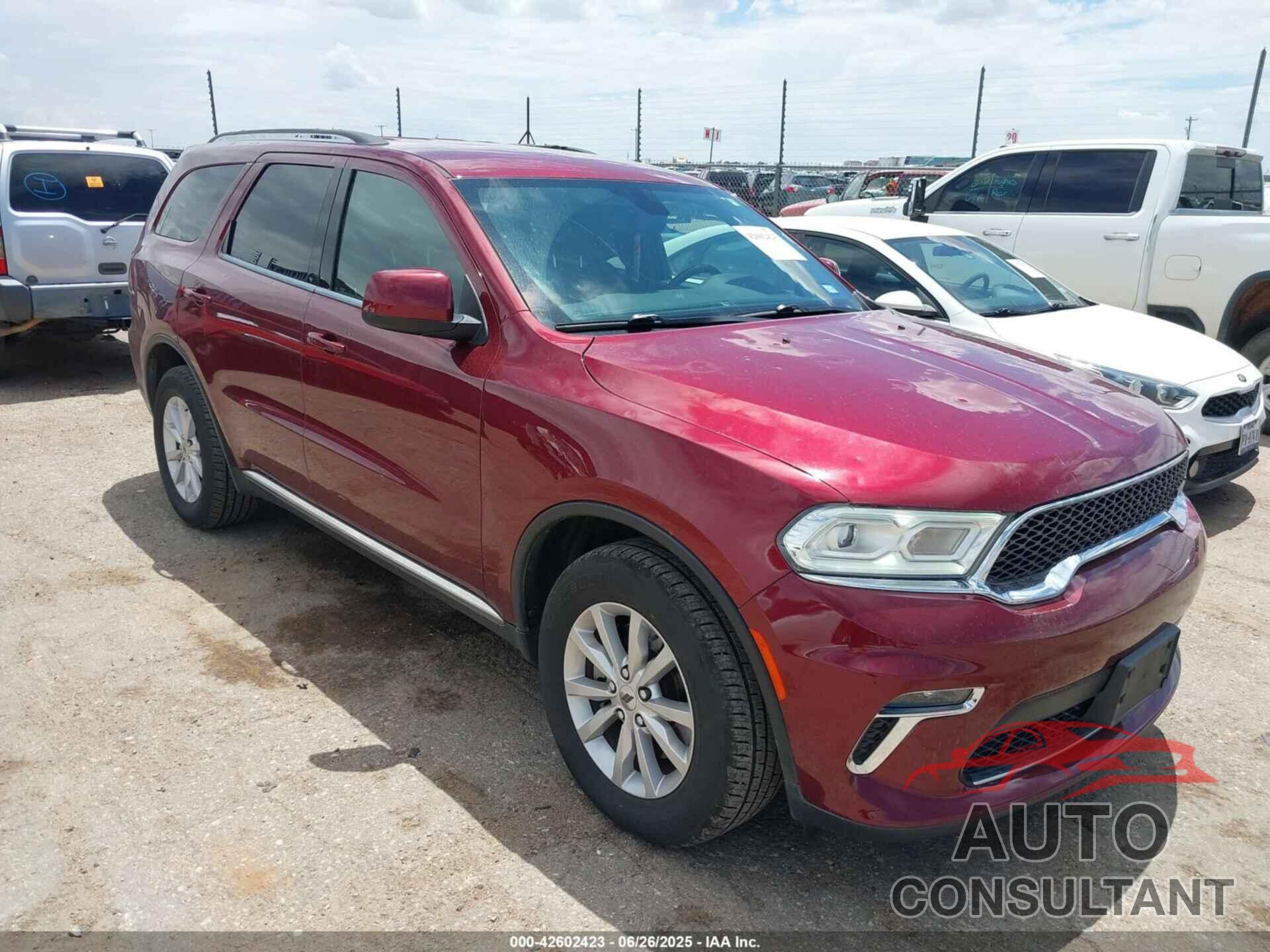 DODGE DURANGO 2022 - 1C4RDHAG2NC102847