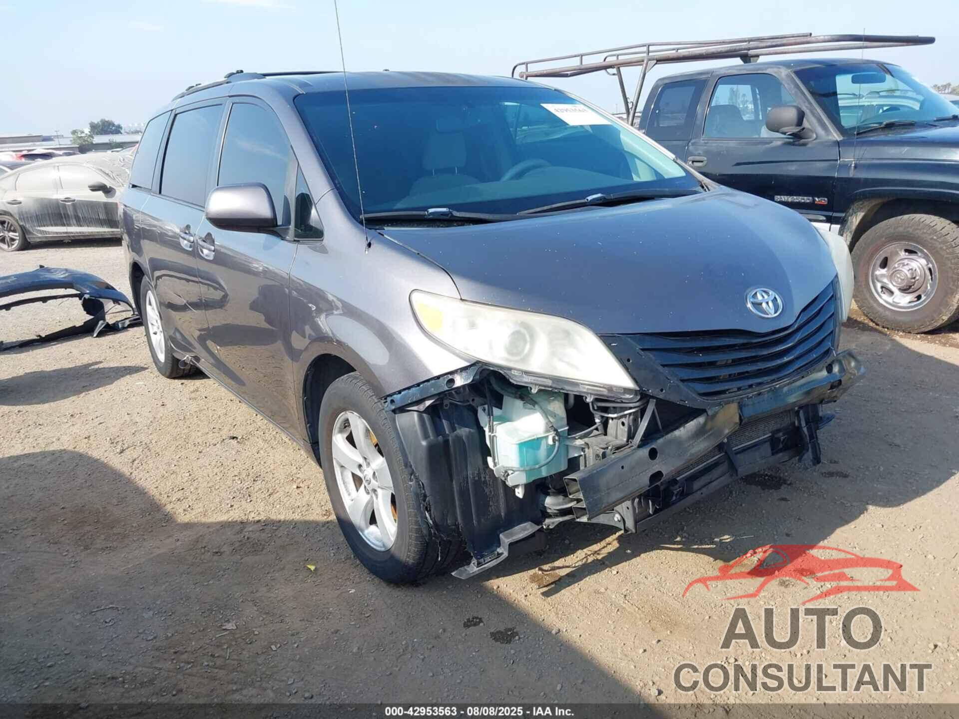 TOYOTA SIENNA 2012 - 5TDKK3DC2CS260829