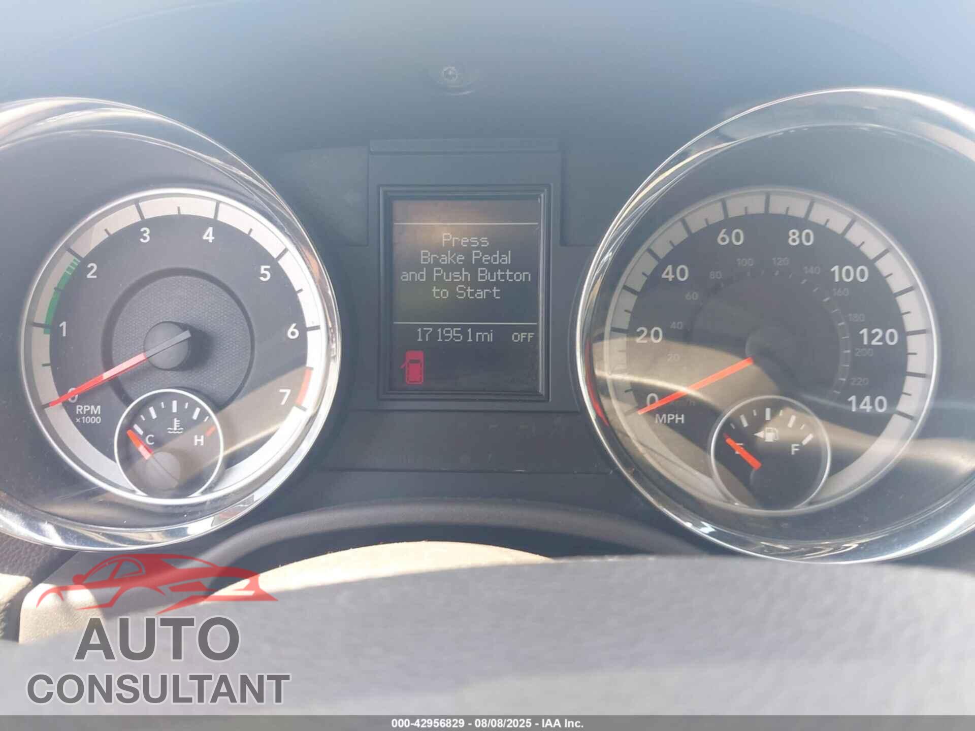 DODGE DURANGO 2013 - 1C4RDHDG3DC664217