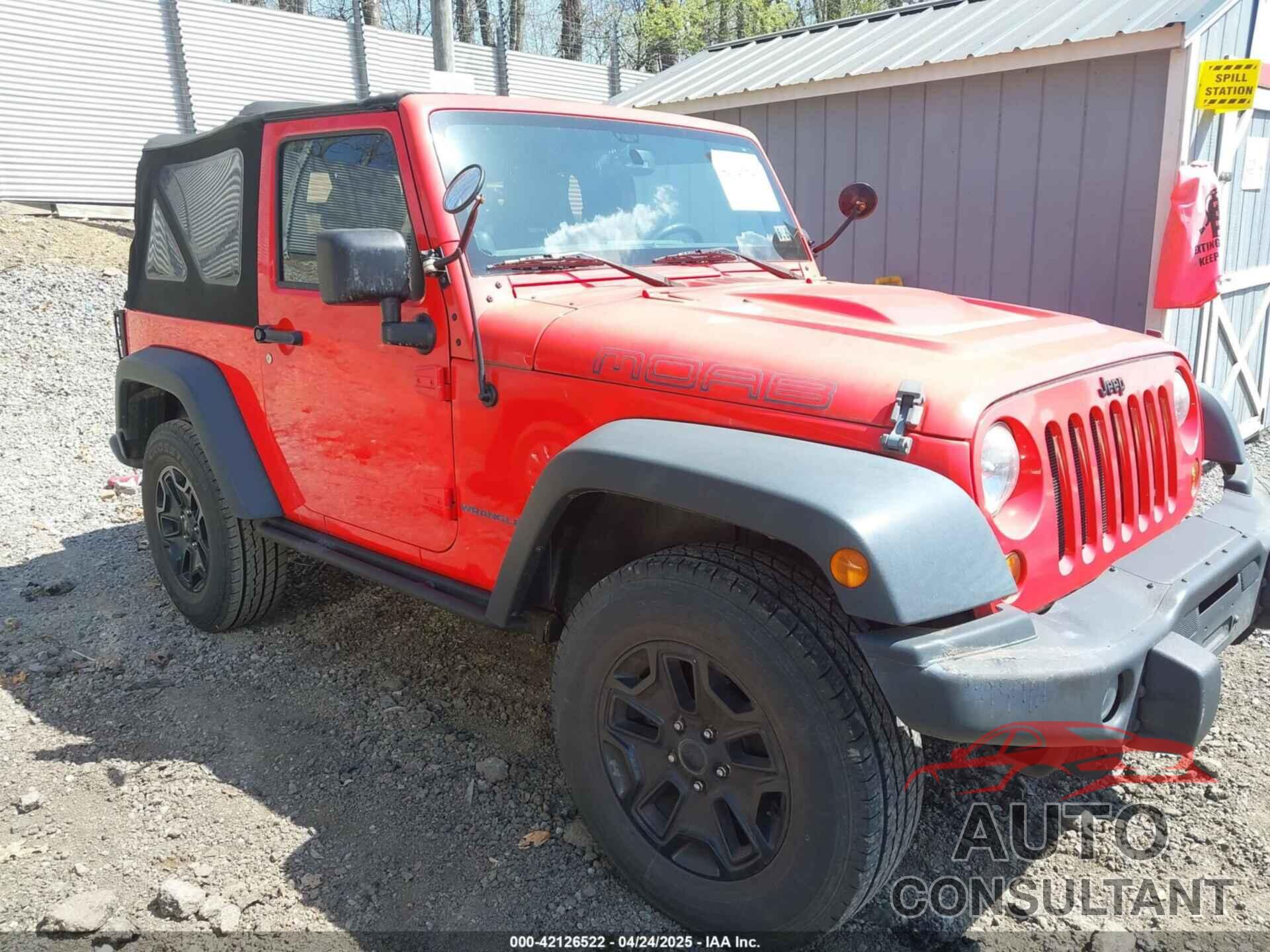 JEEP WRANGLER 2013 - 1C4AJWBG8DL581783