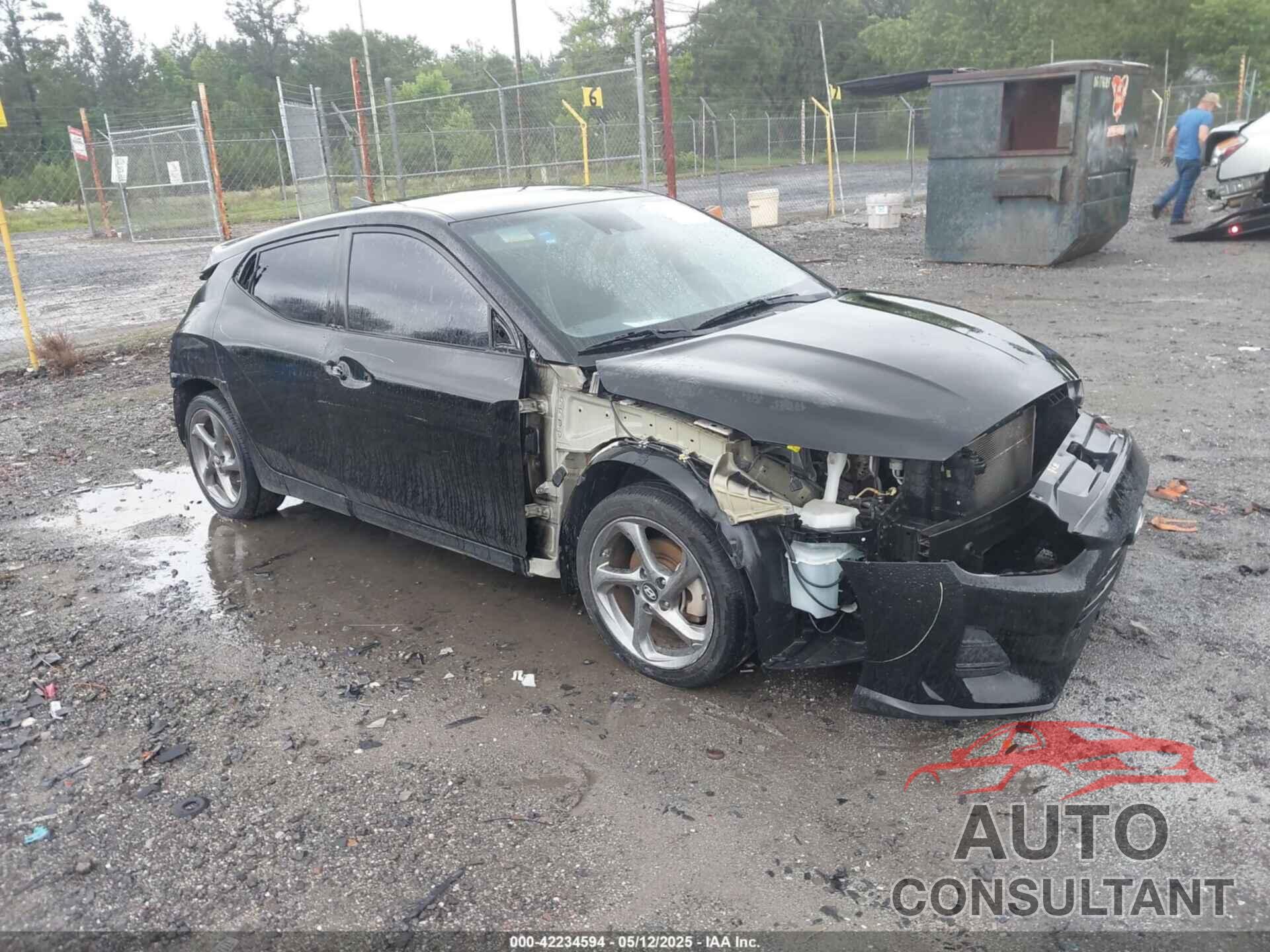 HYUNDAI VELOSTER 2019 - KMHTG6AF7KU003810