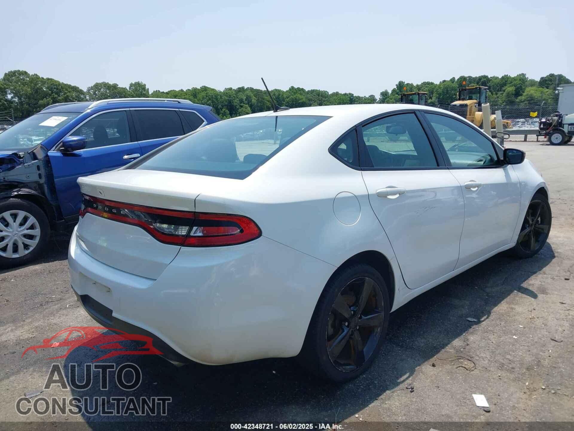 DODGE DART 2015 - 1C3CDFBB6FD435176