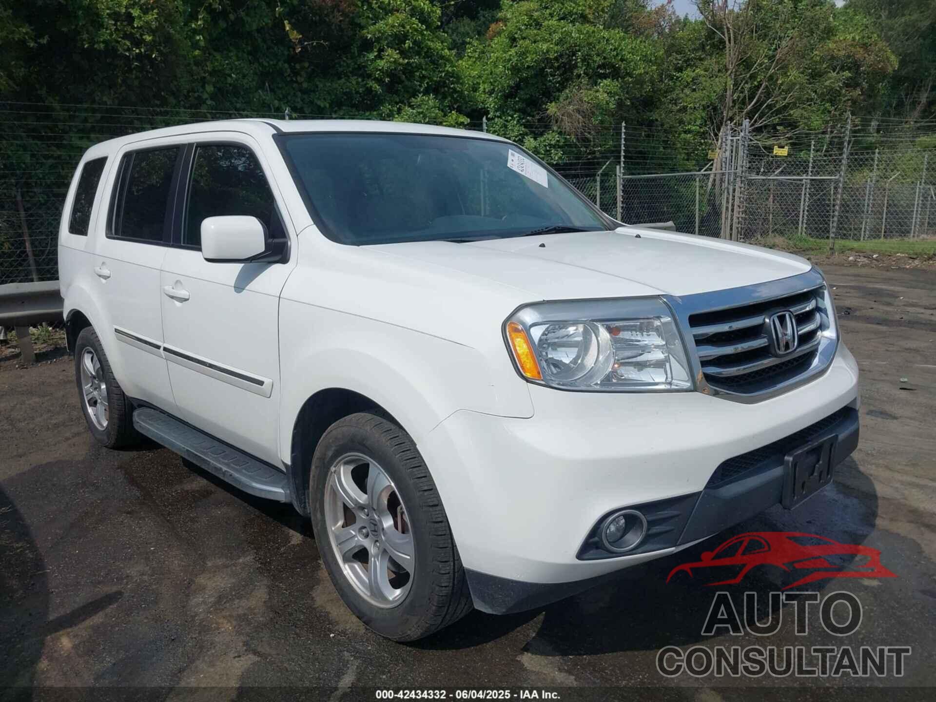 HONDA PILOT 2015 - 5FNYF3H67FB029291