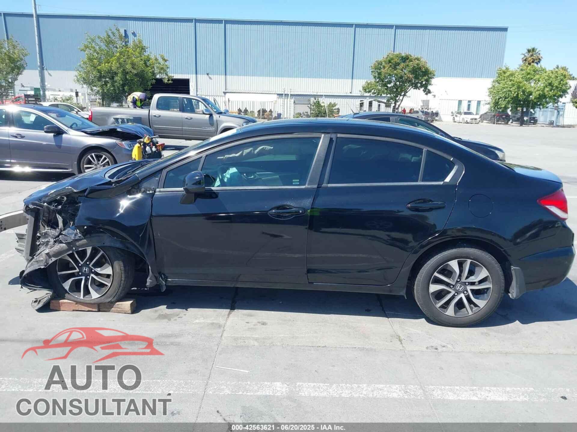HONDA CIVIC 2013 - 19XFB2F94DE093351
